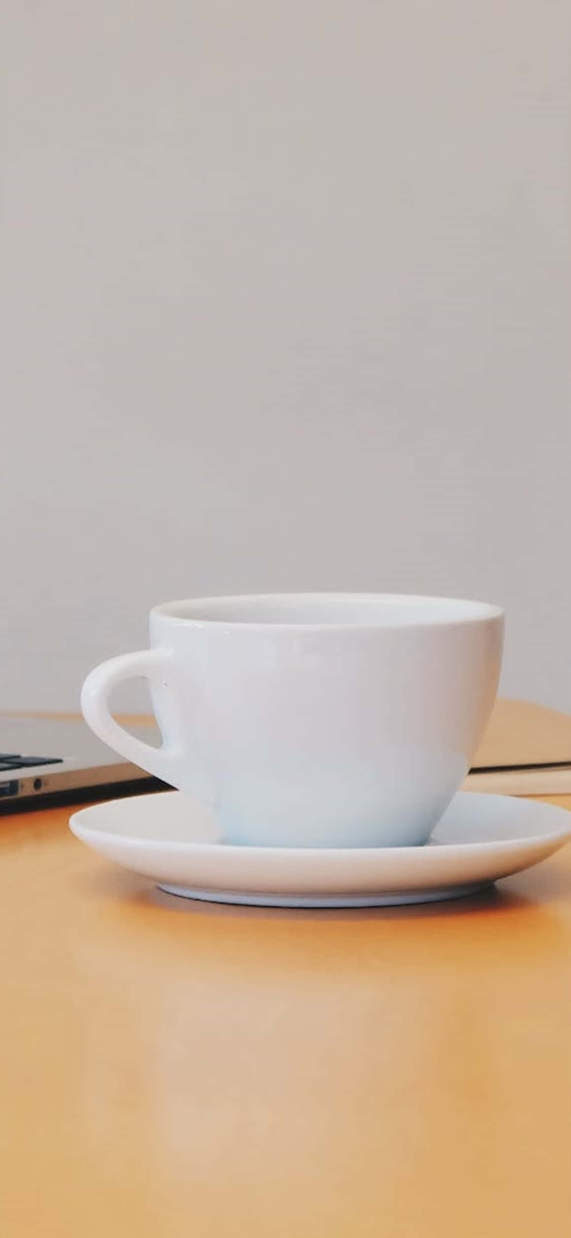 Fundal Birou iPhone X Ceașcă de Cafea Albă Fundal