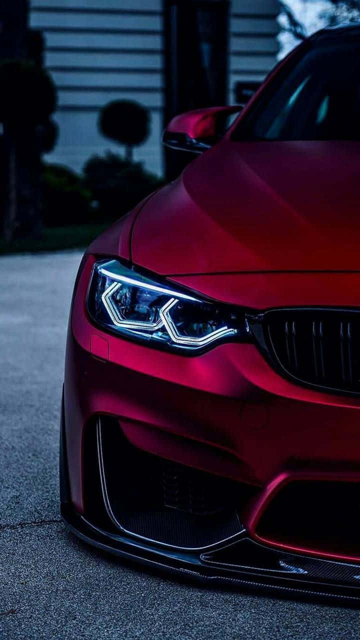 Fundal BMW F82 M4 cu Pixel 3 Roșu Fundal