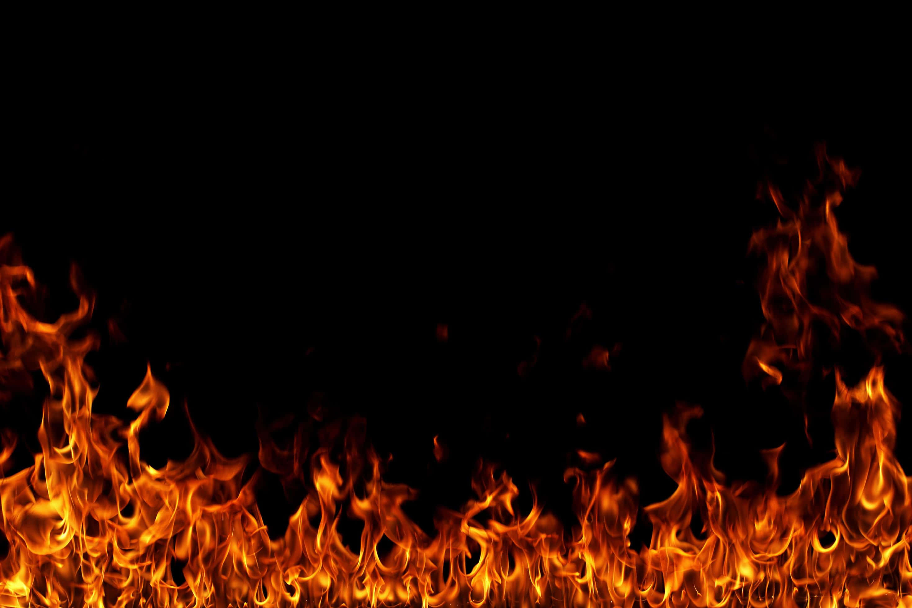 Fundal Cadru de Flacără de Foc Fundal