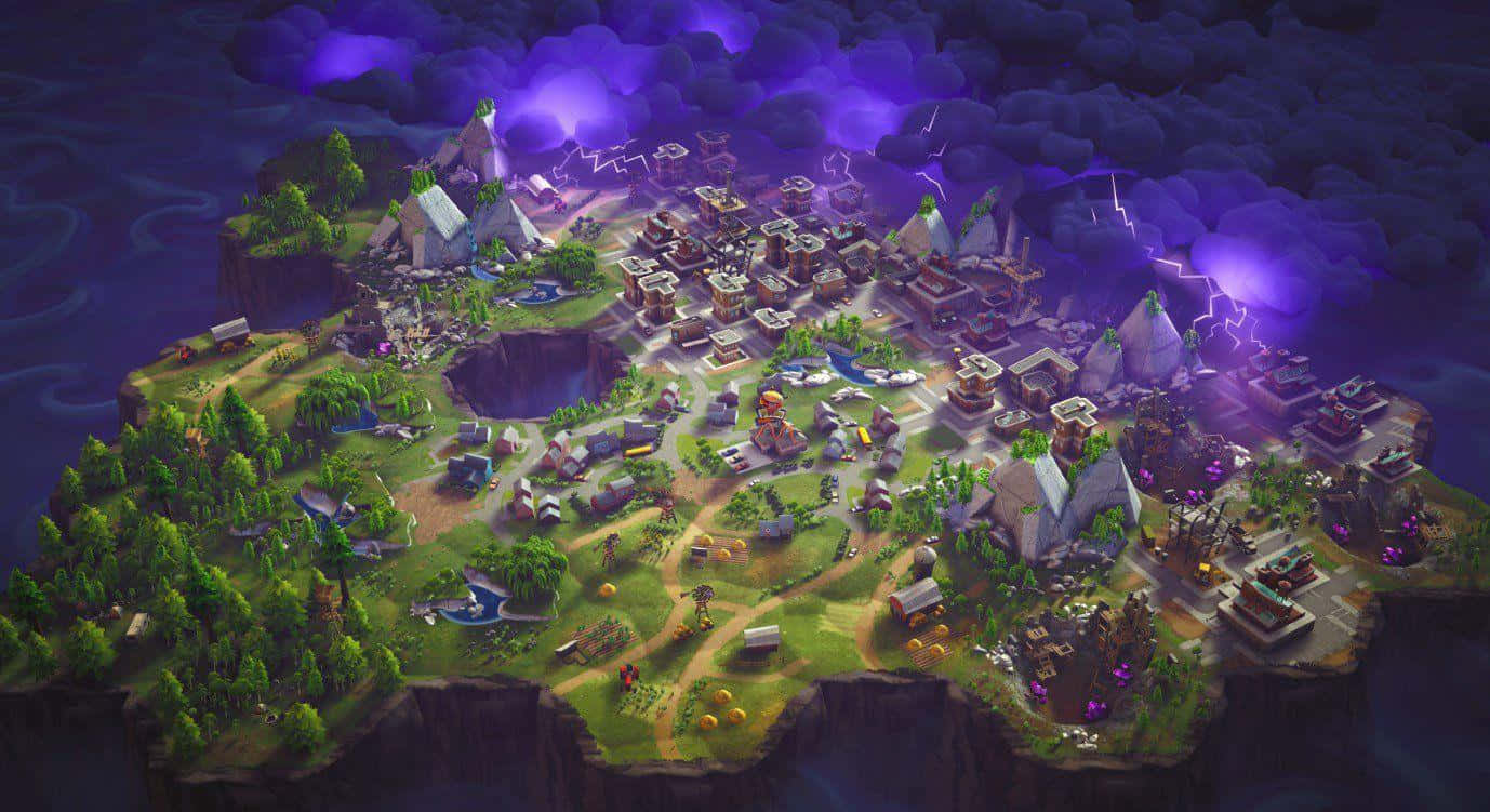 Fundal Cool Fortnite Fundal