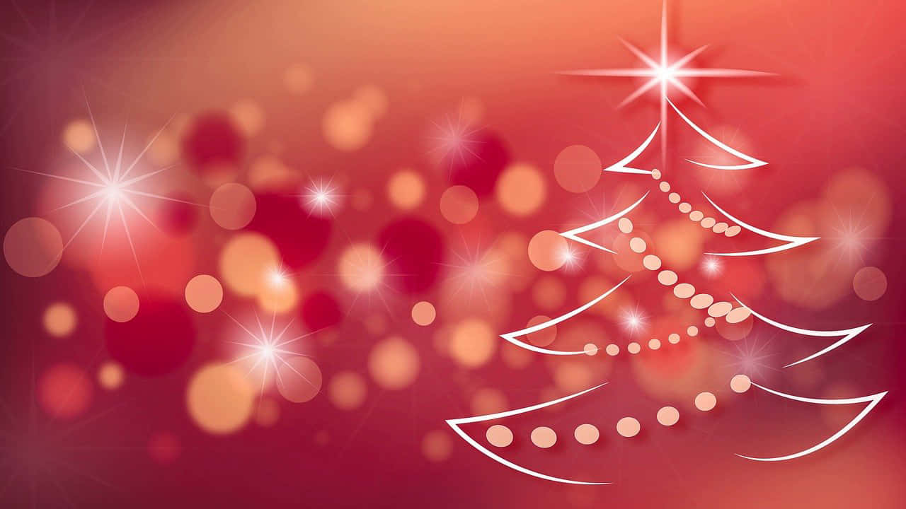 Fundal Crăciun cu Bokeh pentru Apeluri Video Fundal