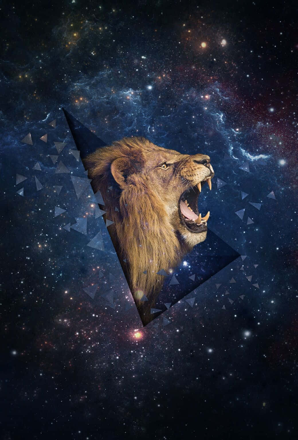 Fundal cu Leul Galactic Fundal