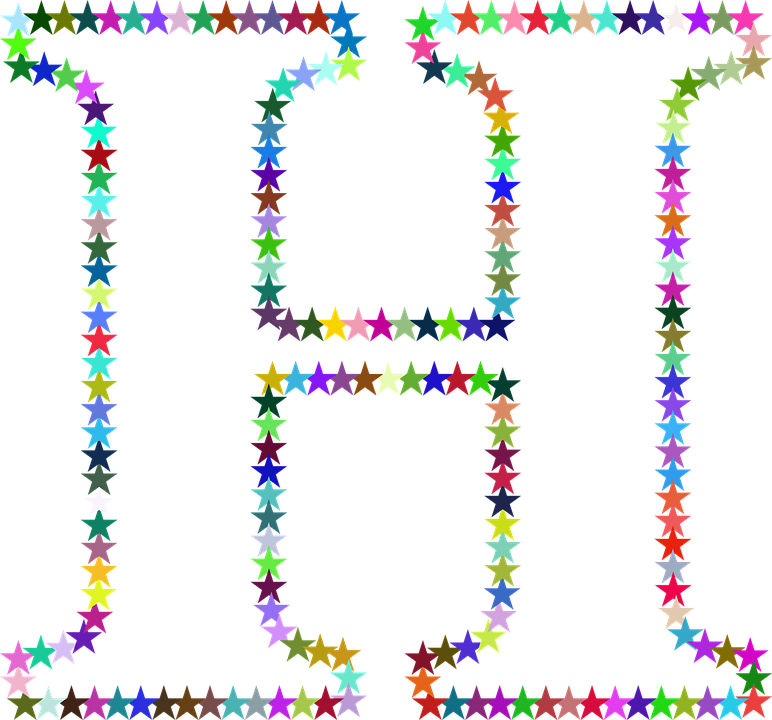 Fundal cu Modele Colorate de Stele Fundal