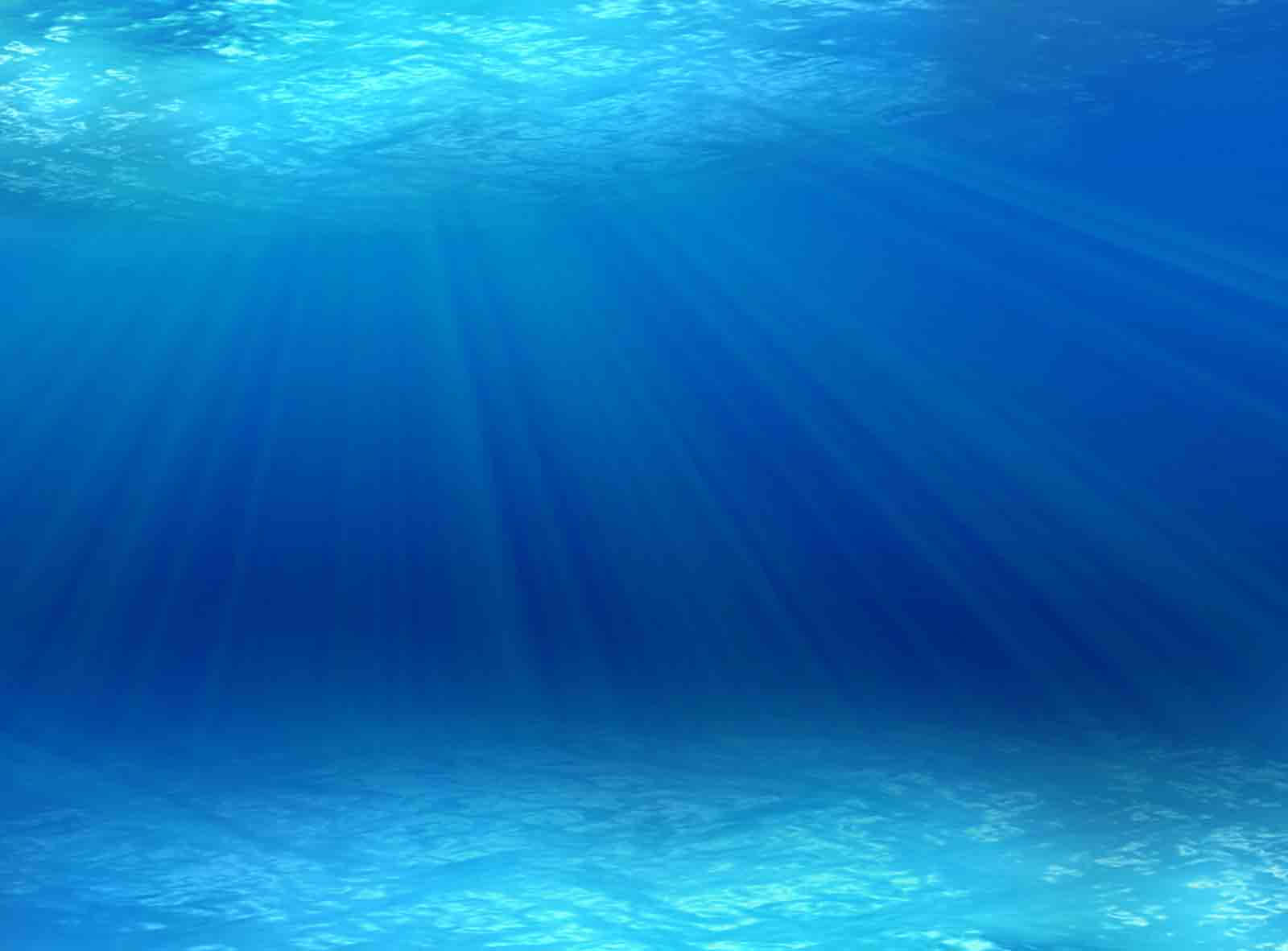 Fundal cu raze de soare subacvatice oceanice Fundal