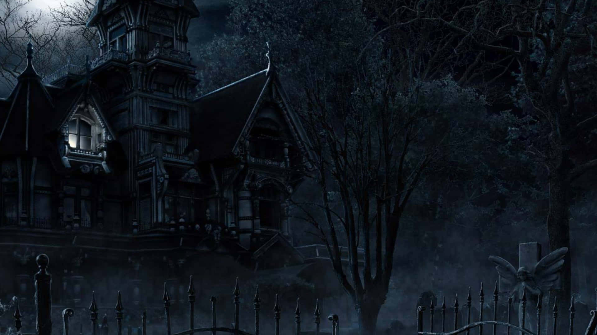 Fundal de Halloween înfricoșător Fundal