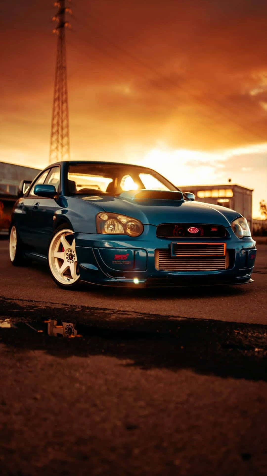 Fundal de iPhone captivant inspirat de JDM Fundal