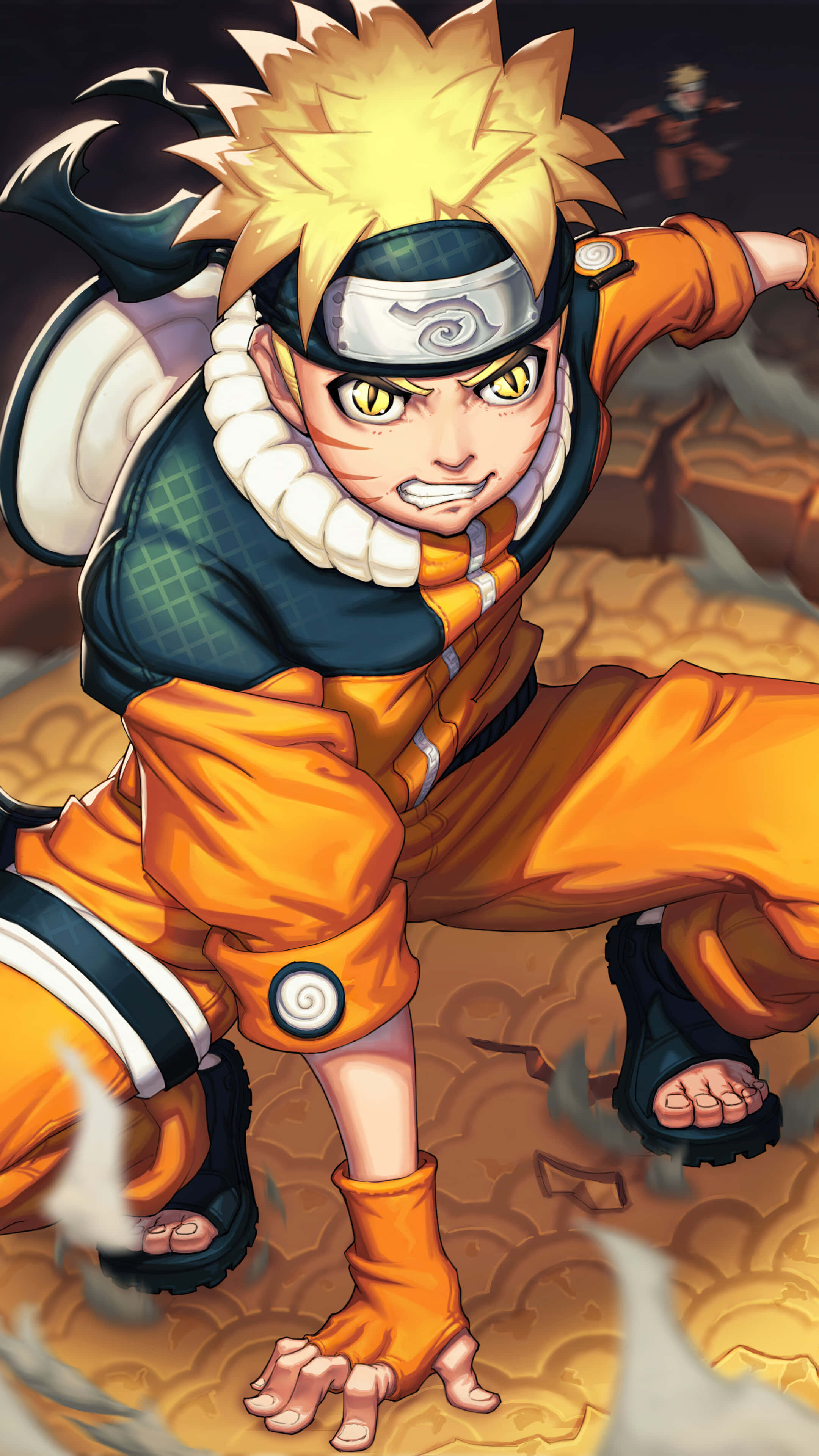 Fundal de telefon captivant Naruto Fundal