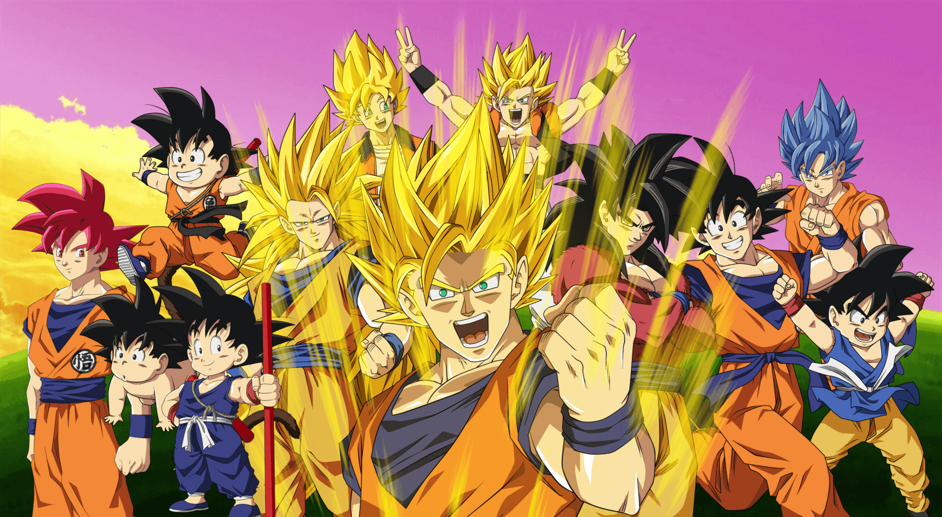 Fundal Dragon Ball Super 1920 x 1054 Fundal