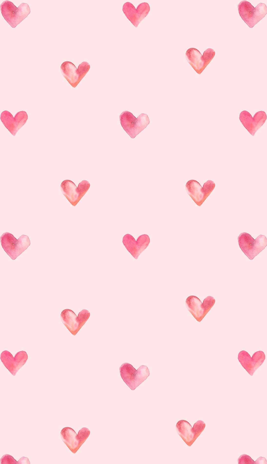 Fundal estetic roz cu inimioare de Valentine Fundal