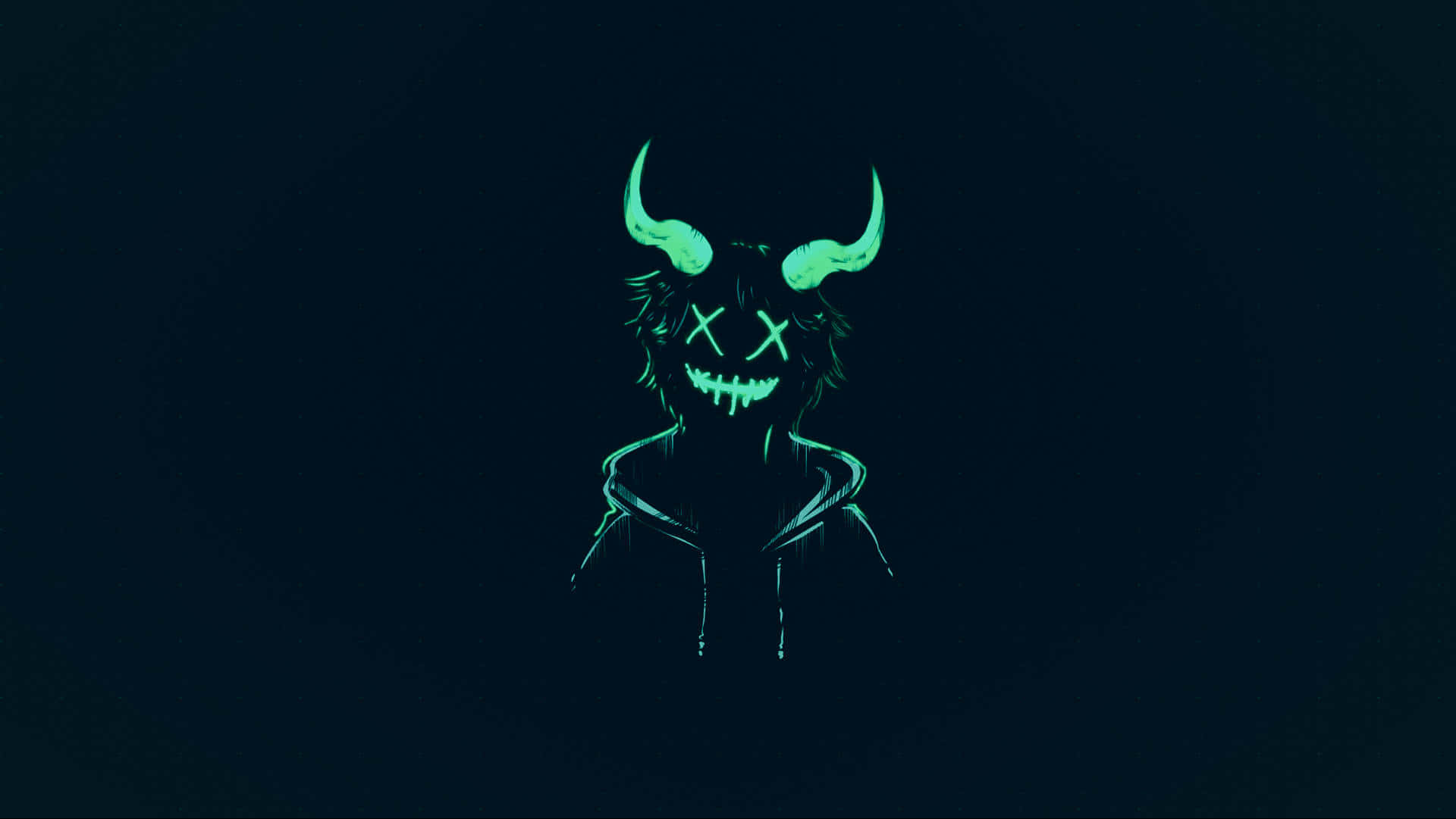 Fundal estetic verde neon strălucitor Fundal