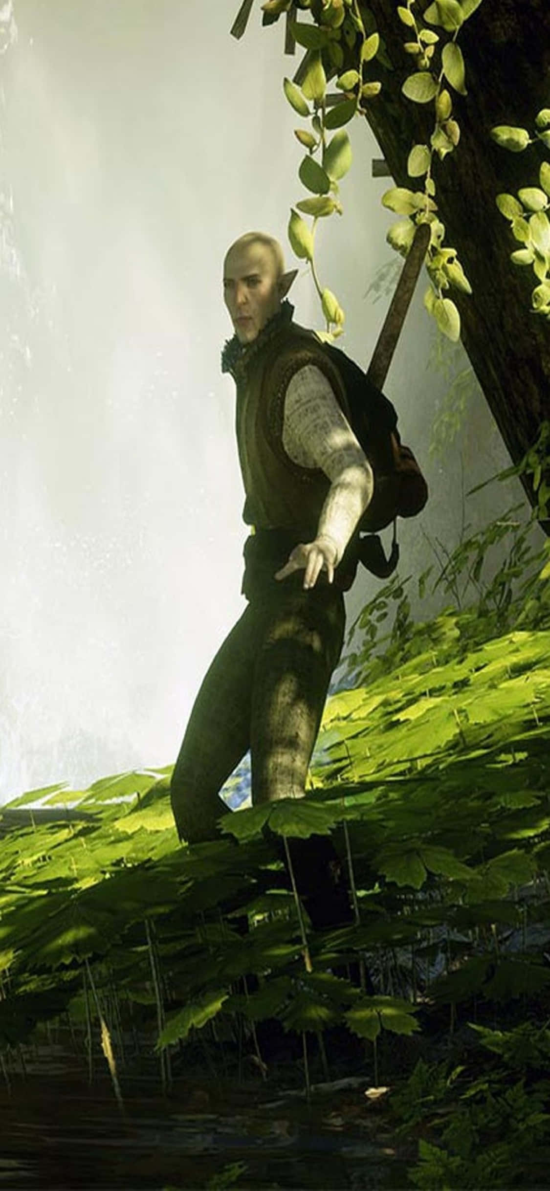 Fundal exclusiv Shadow of Mordor pentru iPhone X Fundal