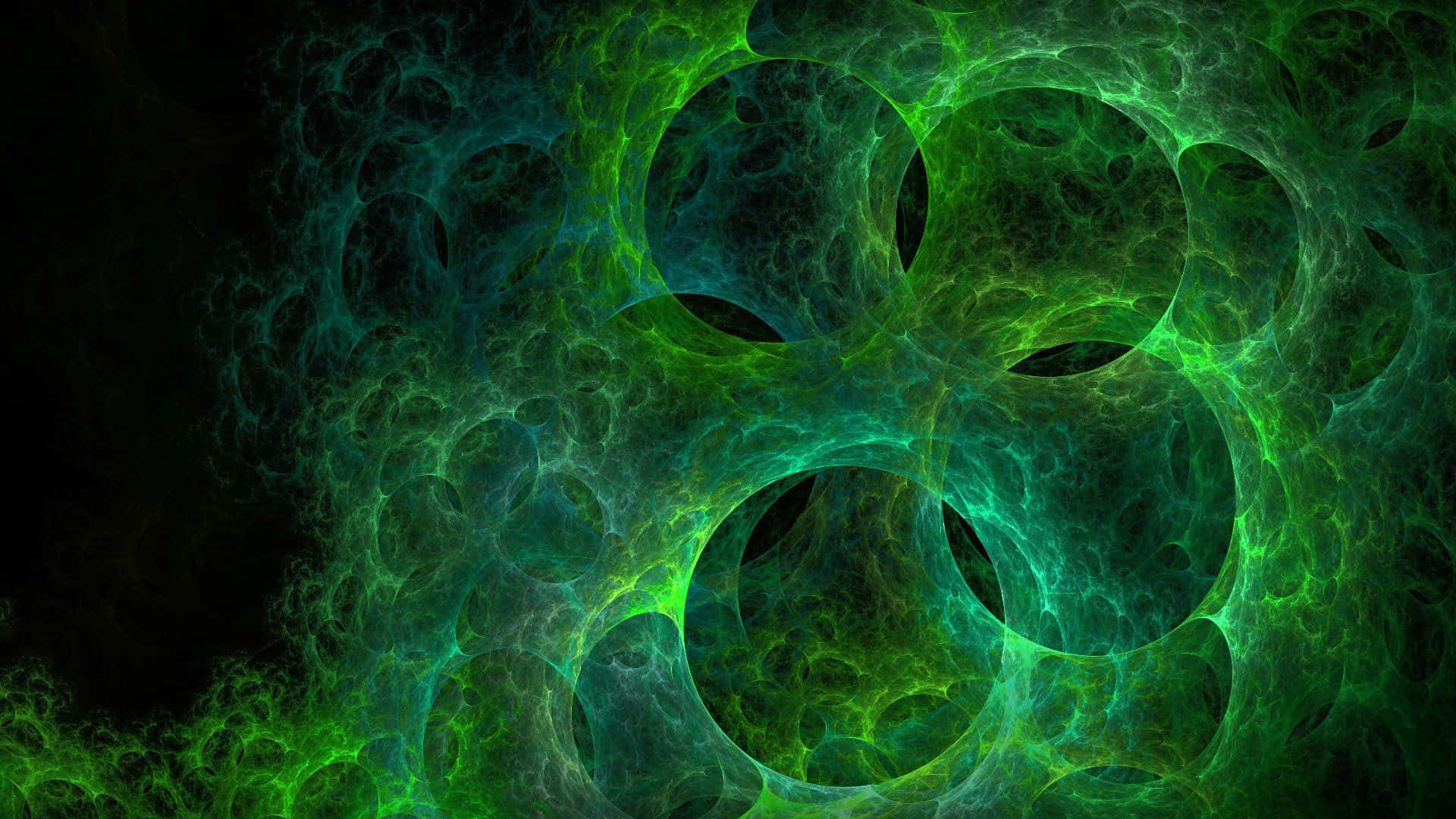 Fundal GFX negru și verde cu efect Fundal