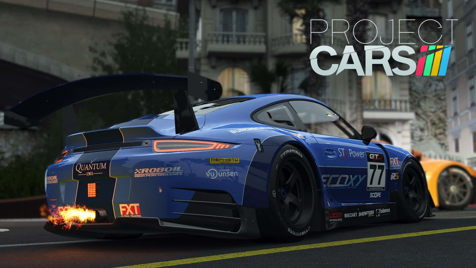 Fundal HD cu Artă din Jocul Video Project Cars Fundal