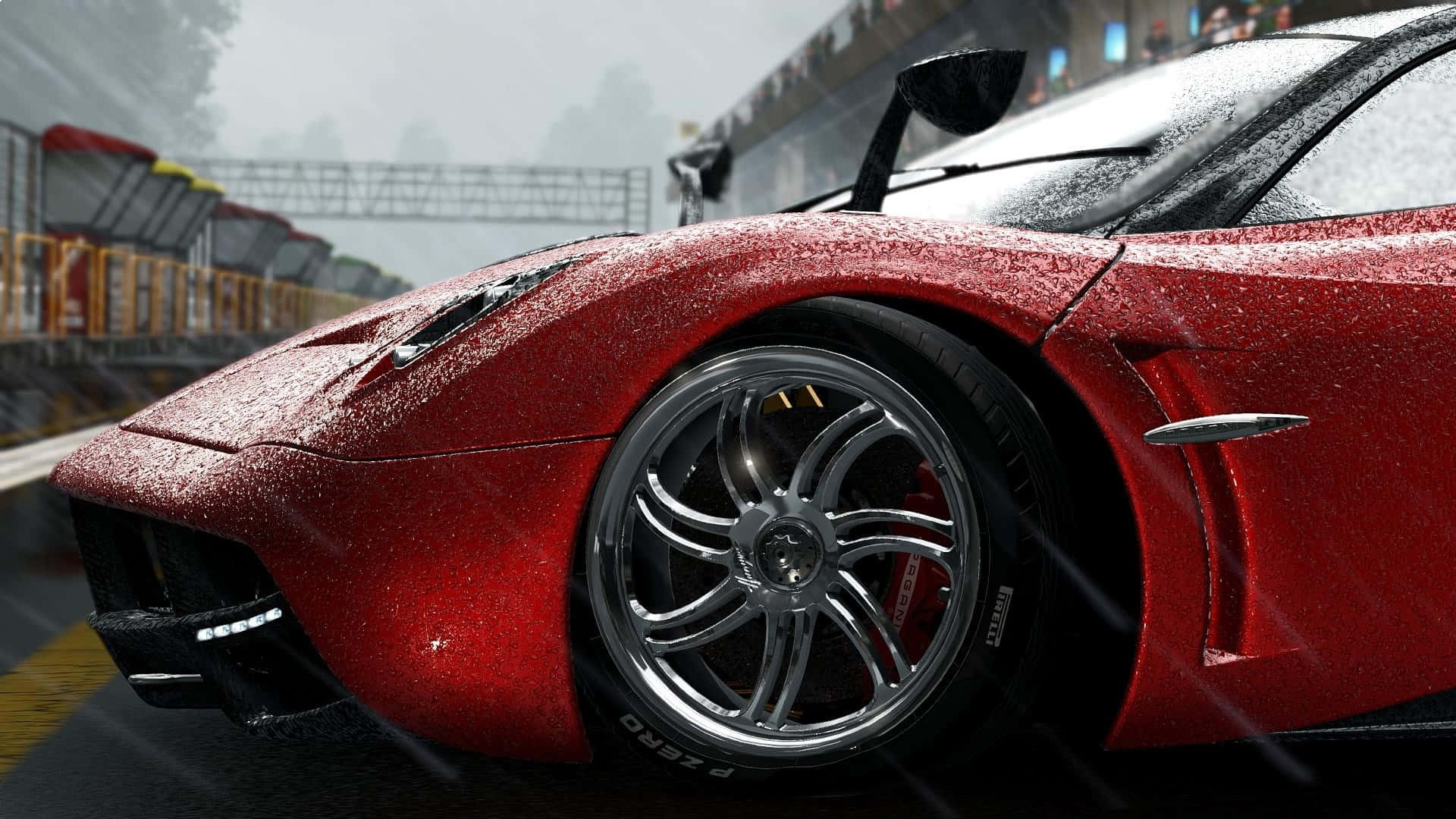 Fundal HD Mașină Roșie Forza Project Cars Fundal