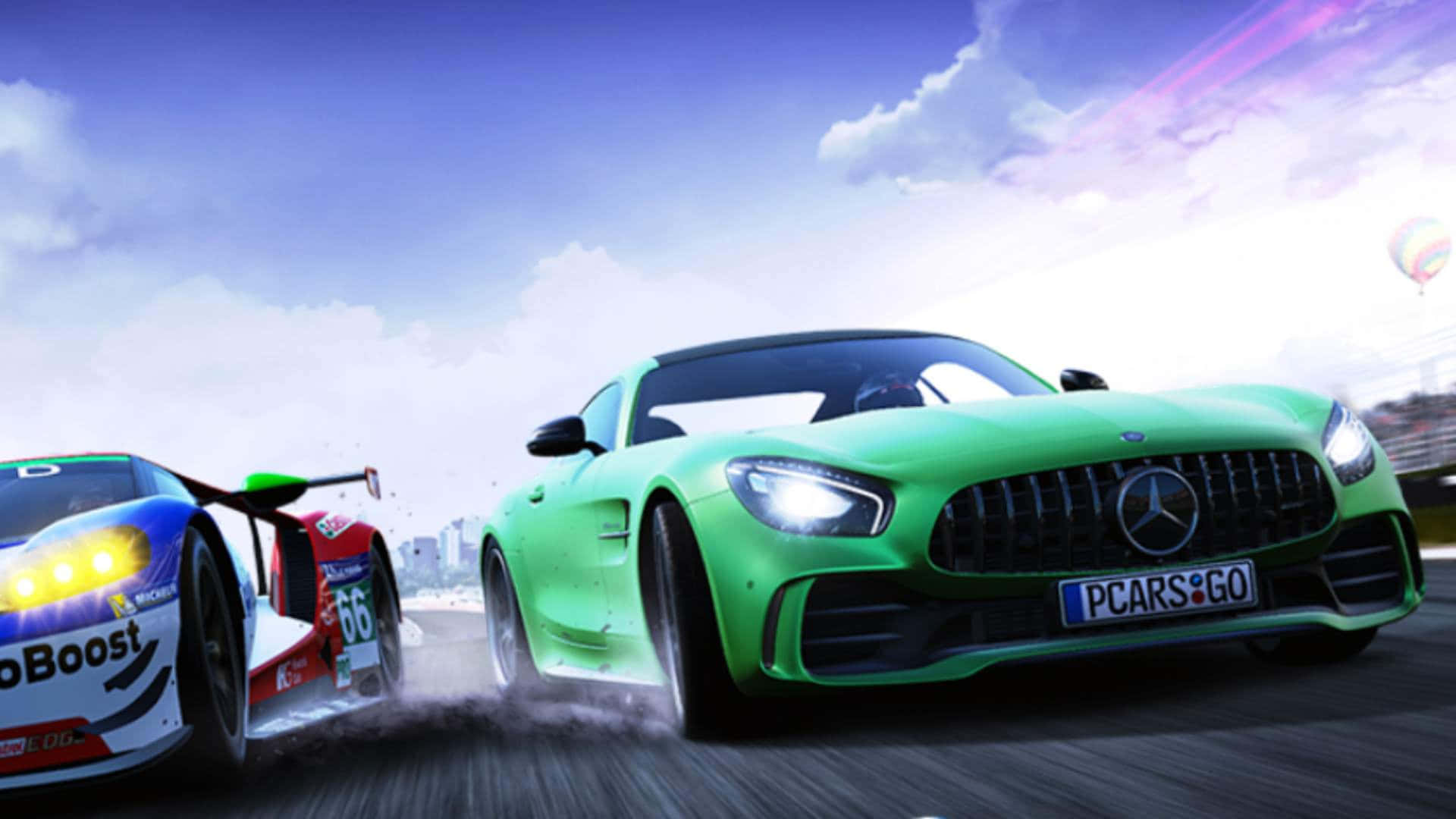 Fundal HD Project Cars Go pentru jocul mobil Fundal