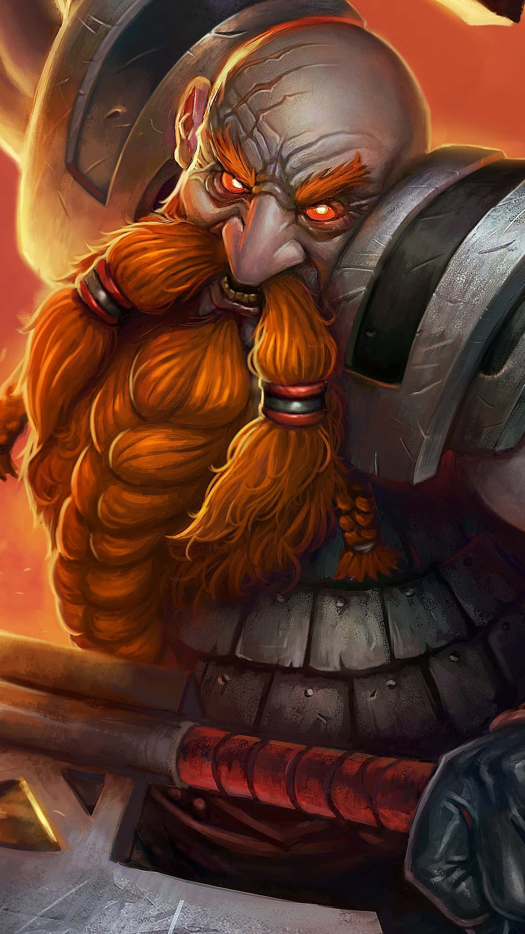Fundal Hearthstone Pixel 3xl Mină de Pitic Fundal