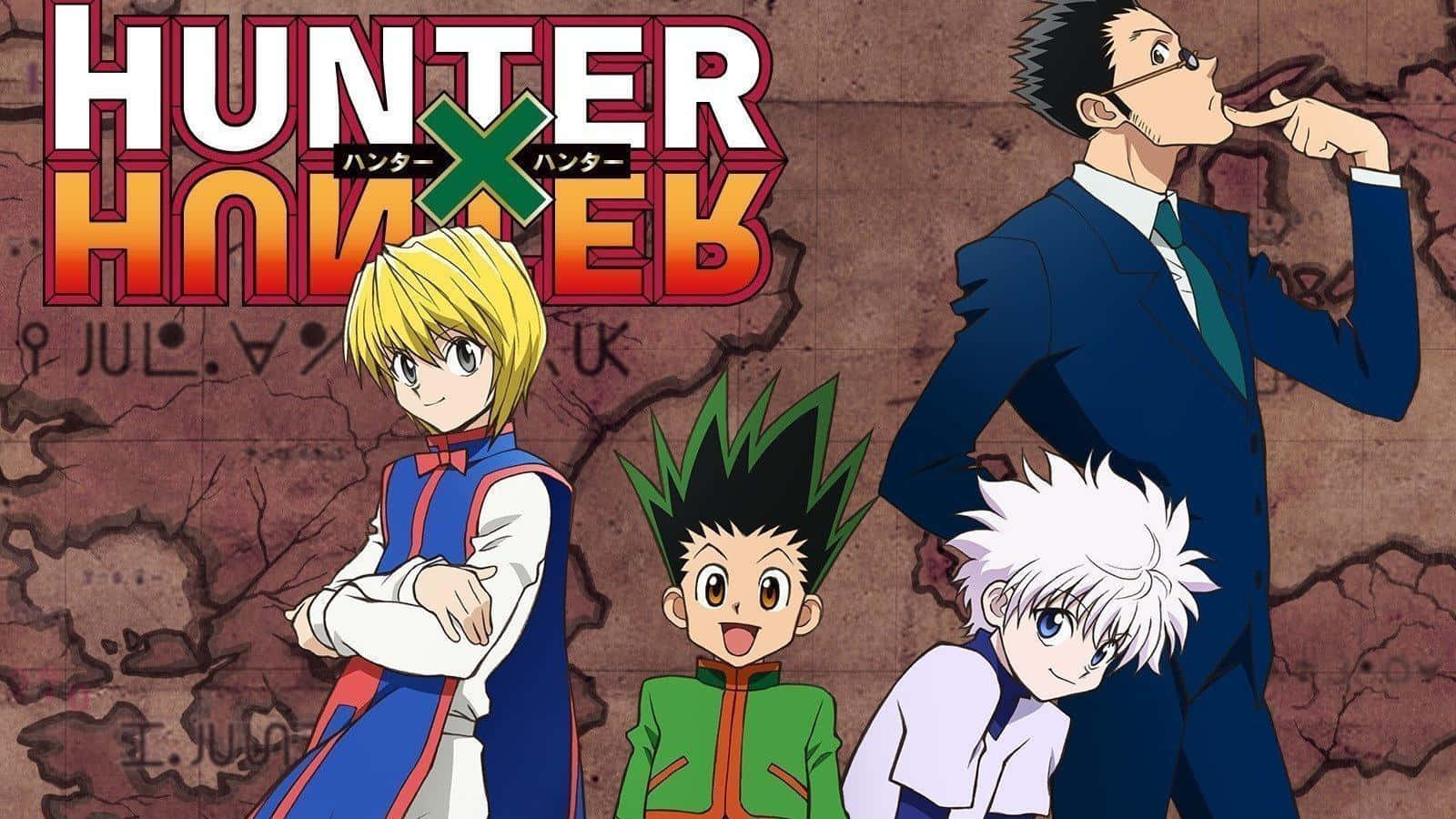 Fundal Hunter X Hunter Kurapika și Gon Fundal