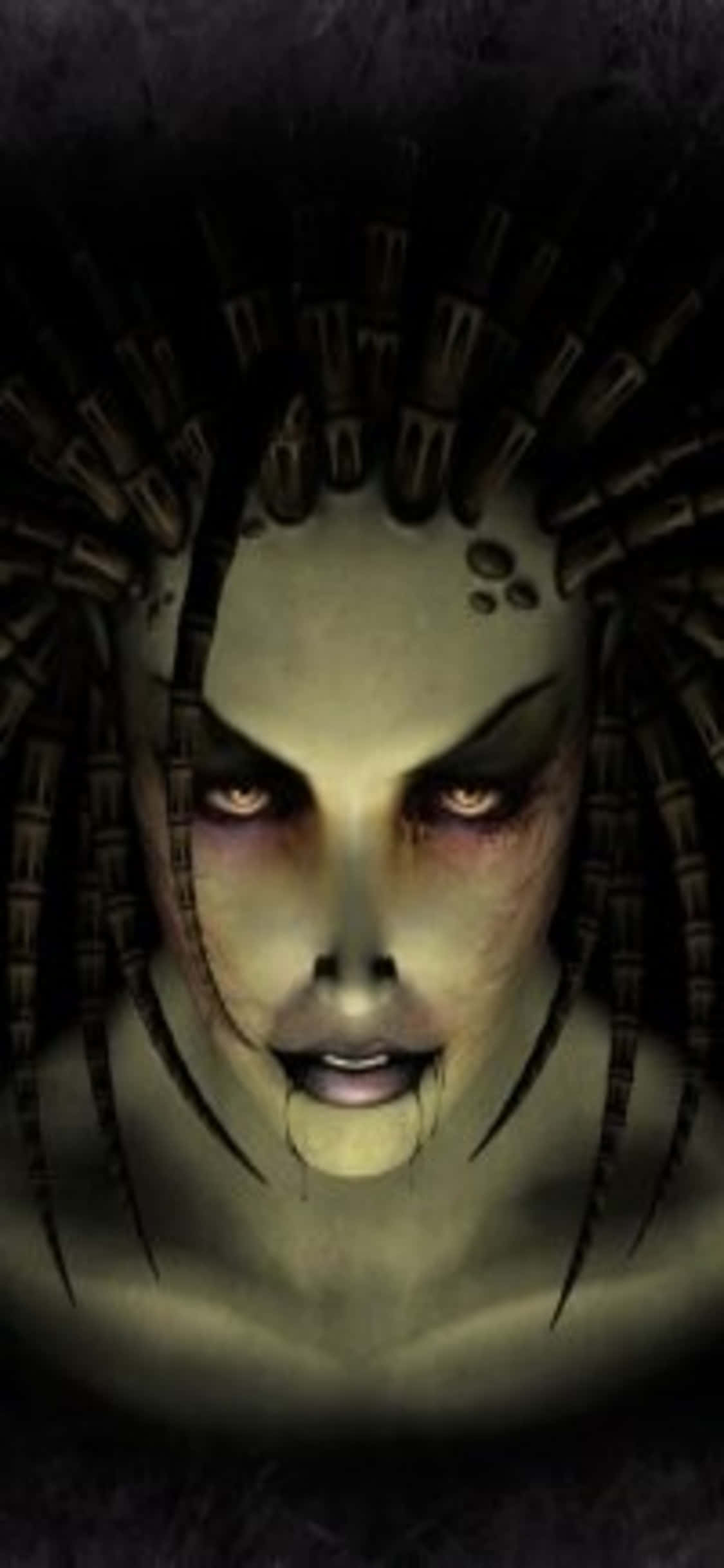 Fundal impresionant StarCraft II pentru iPhone X Fundal