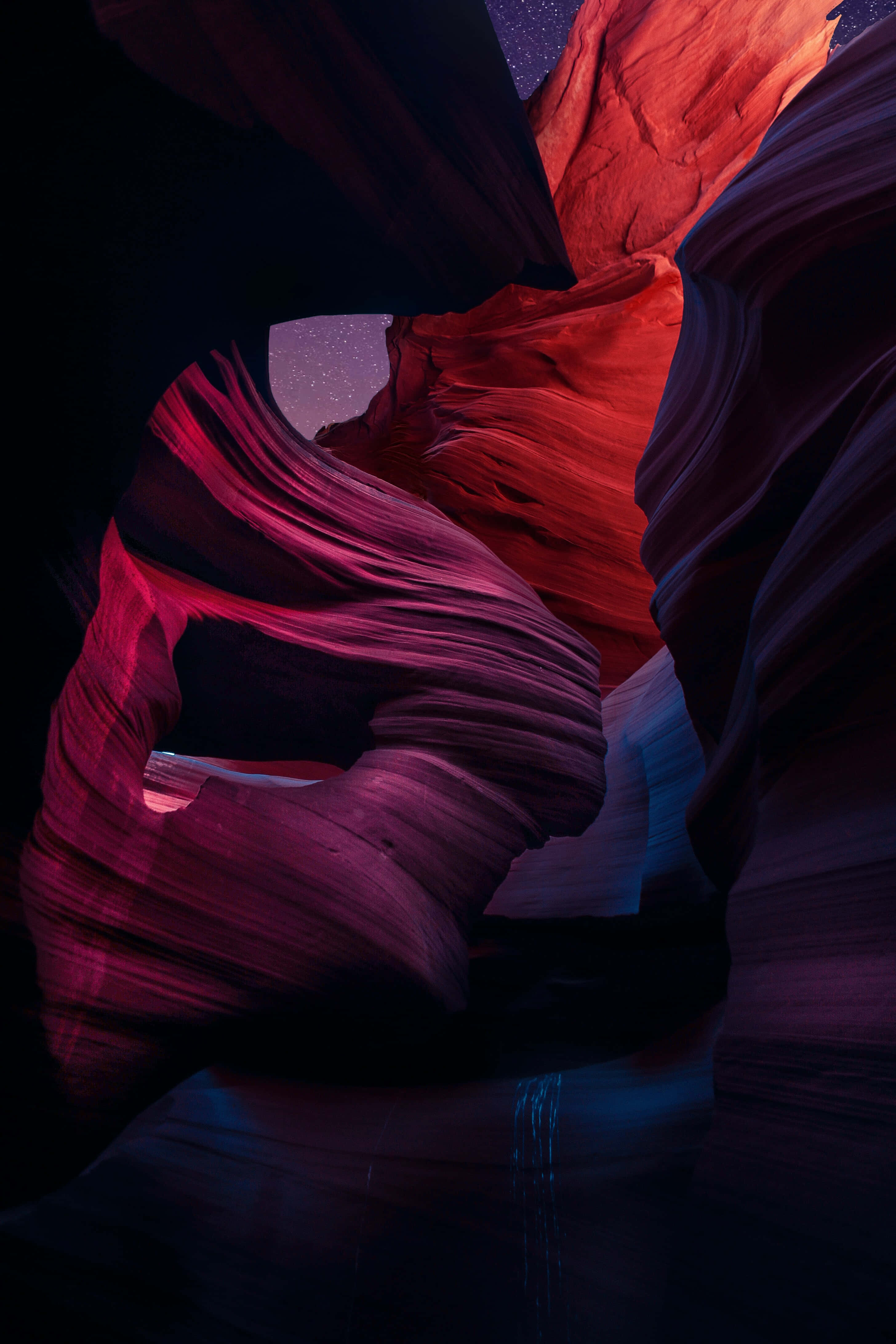Fundal Impresionant Antelope Canyon pentru iPhone Fundal