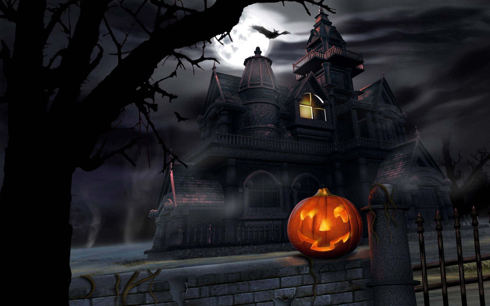 Fundal înfricoșător de Halloween Fundal