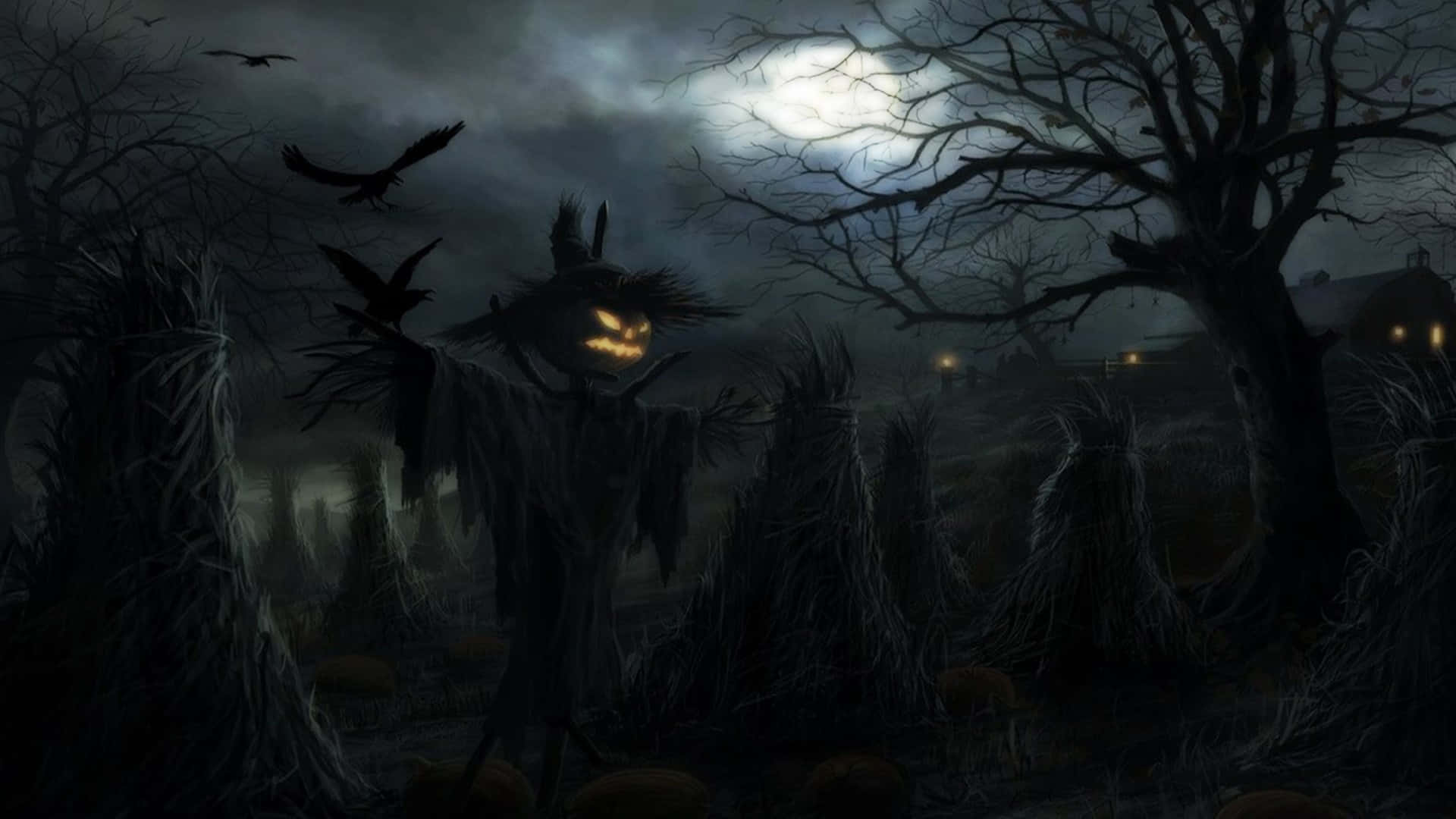 Fundal Înfricoșător de Halloween Fundal