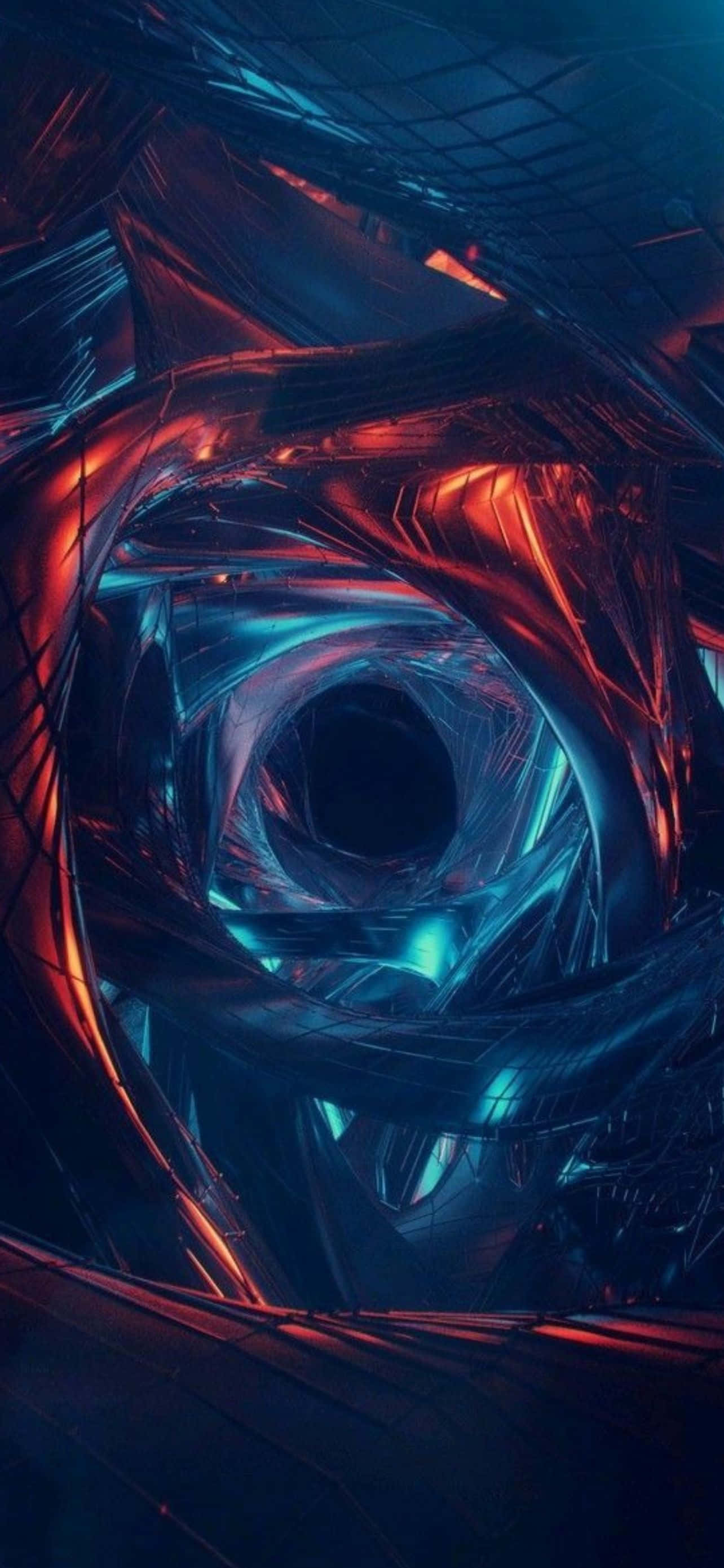 Fundal iPhone cu modele geometrice abstracte captivante Fundal