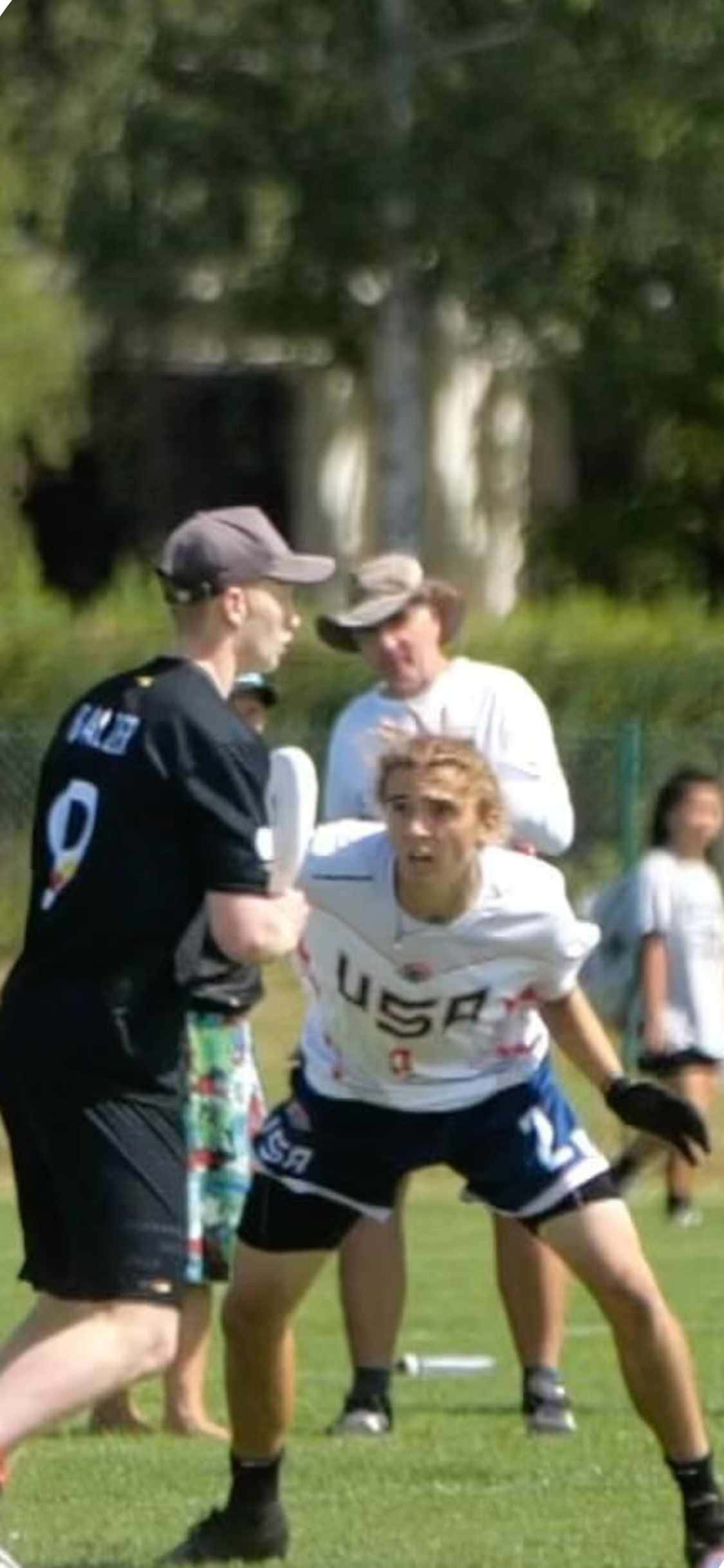Fond de ecran iPhone X ultimate frisbee alb-negru Fundal