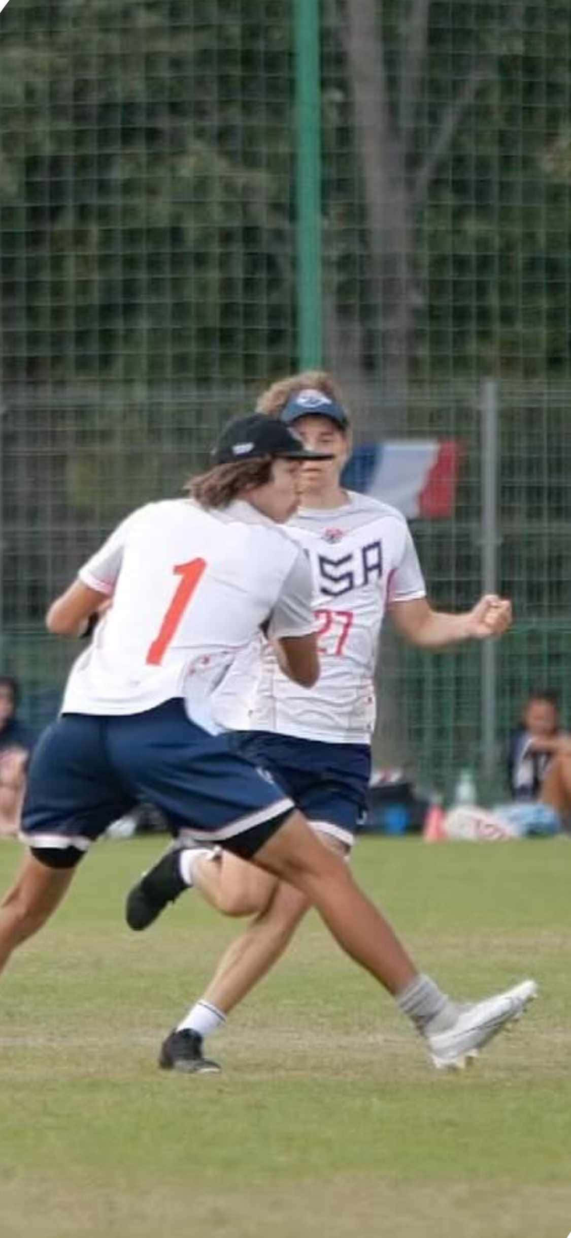 Fond de ecran iPhone X cu ultimate frisbee – sport Fundal