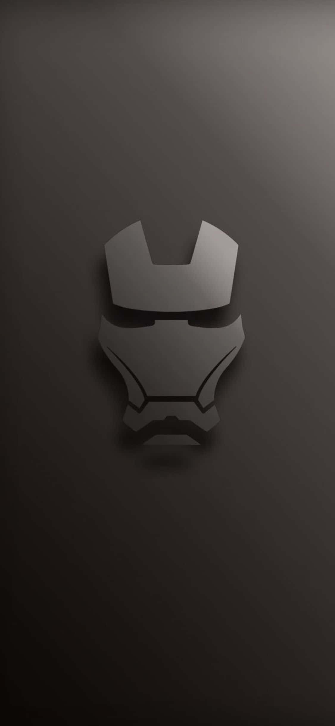 Fundal iPhone X Iron Man Textură Beton Gri Fundal
