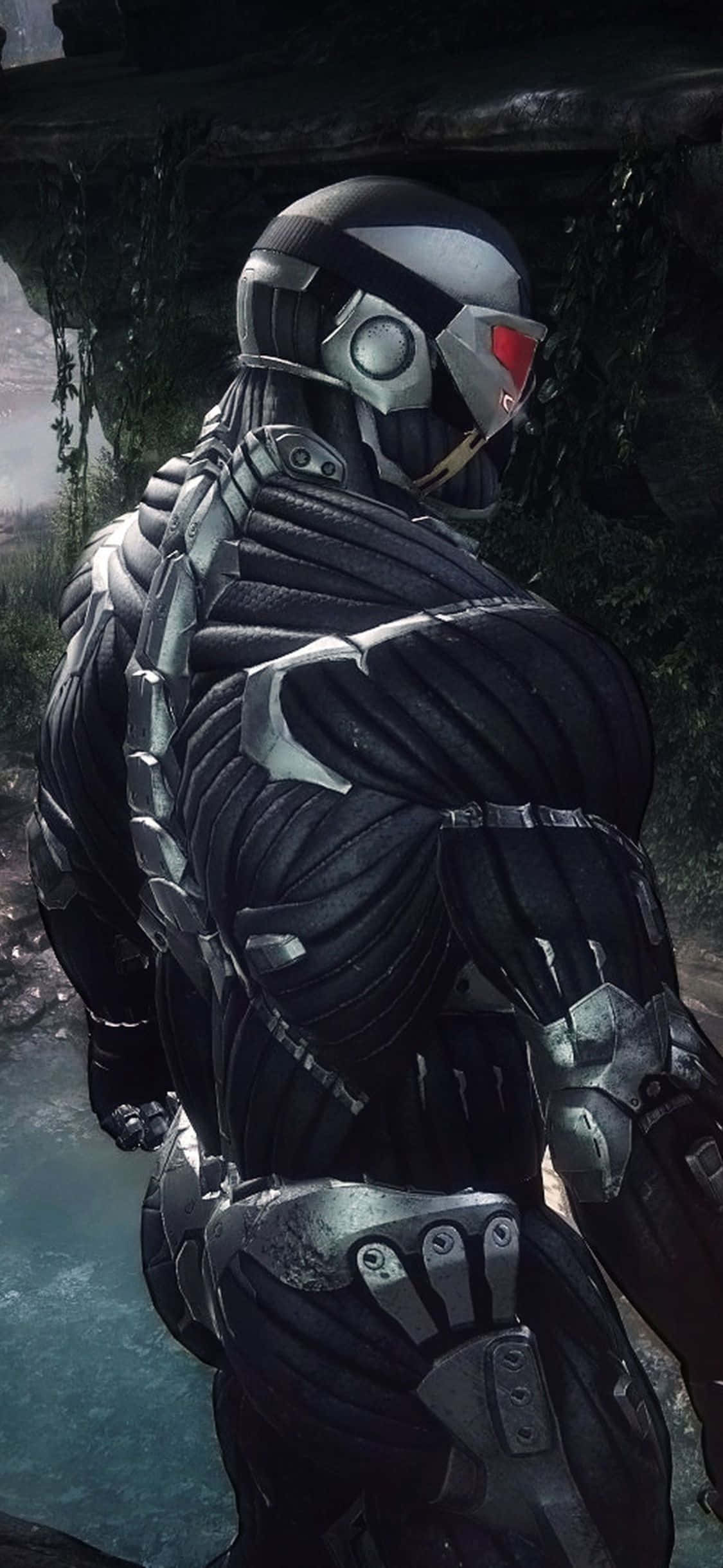 Fundal iPhone X Crysis 3 Spatele Nanocostumului Fundal