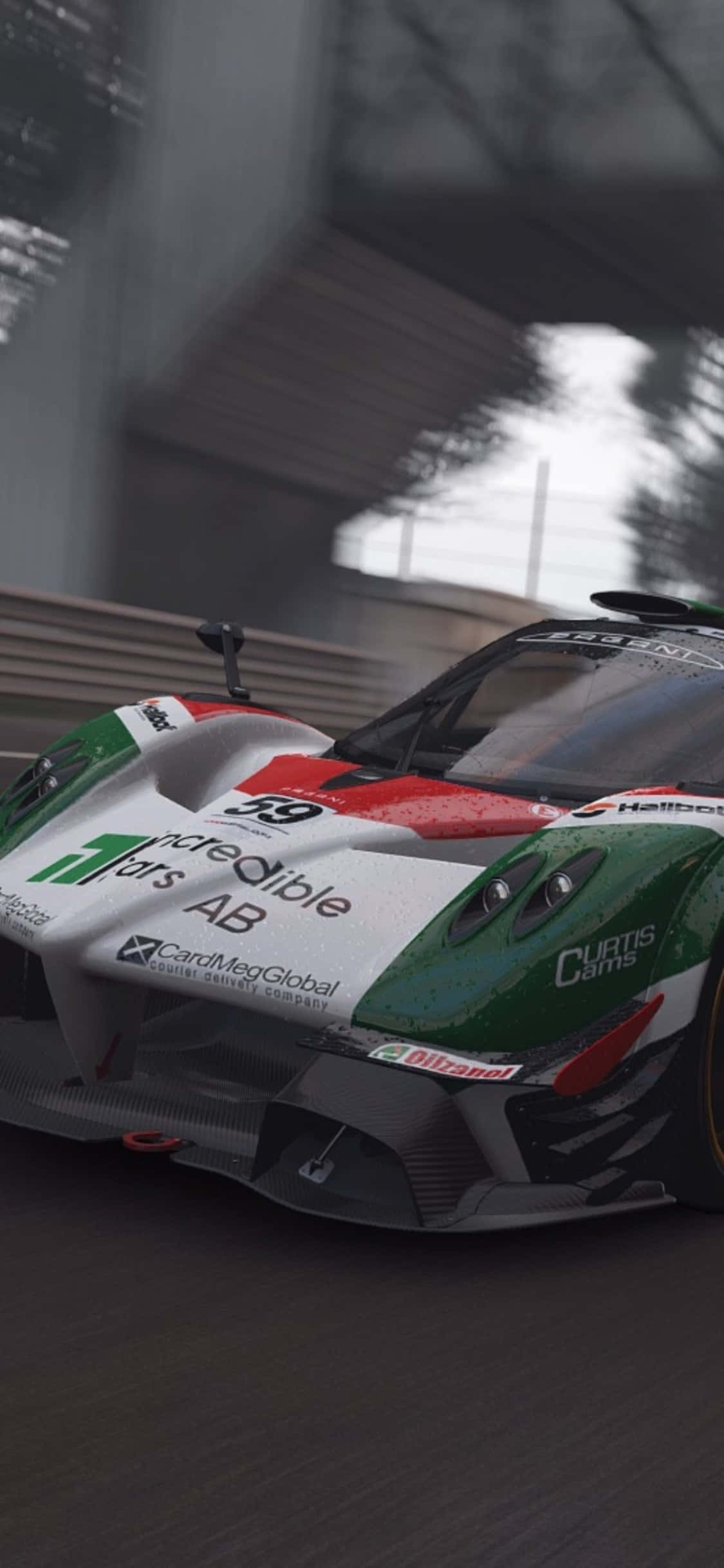 Fundal iPhone X Project Cars - Mașină de Cursă Italiană Fundal