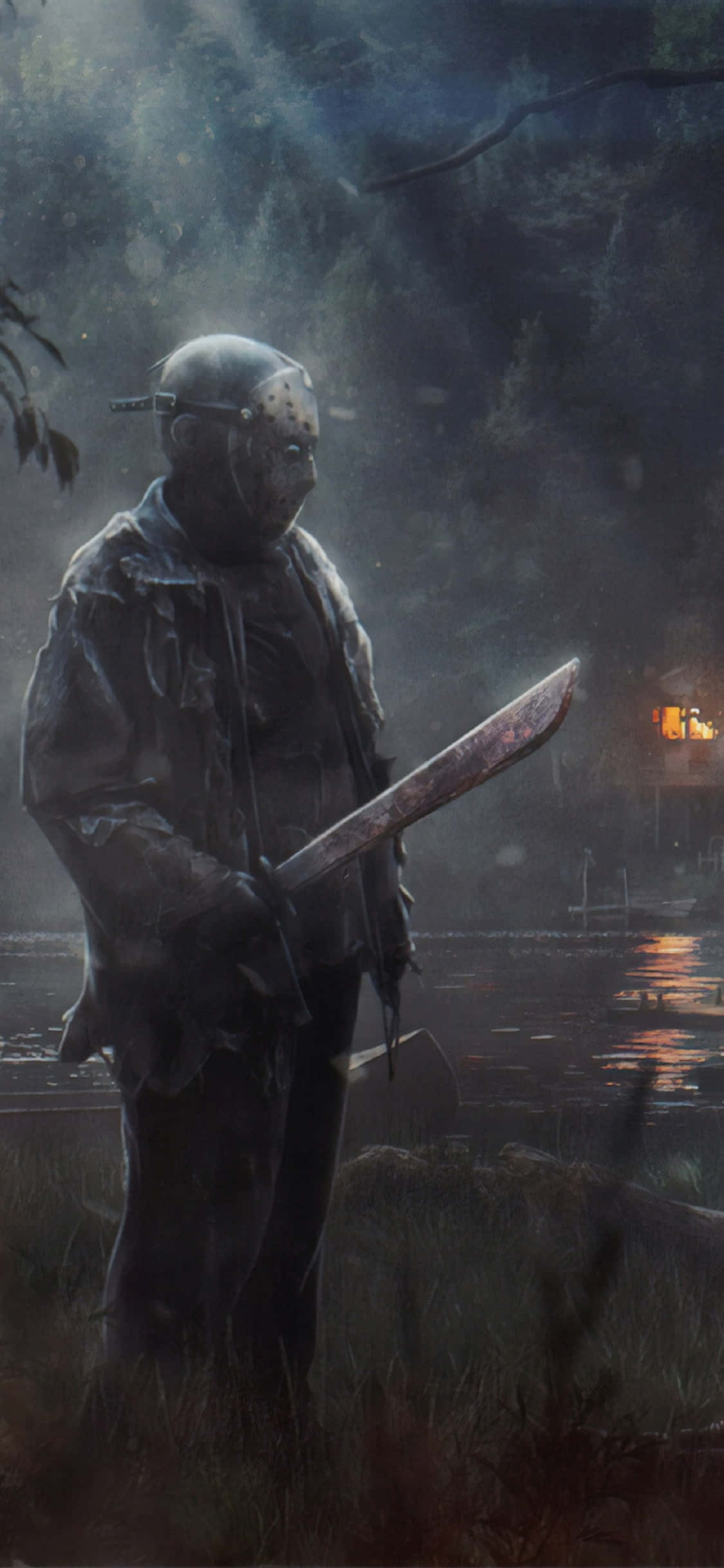 Fundal iPhone X Shadow of Mordor Jason Voorhees Fundal