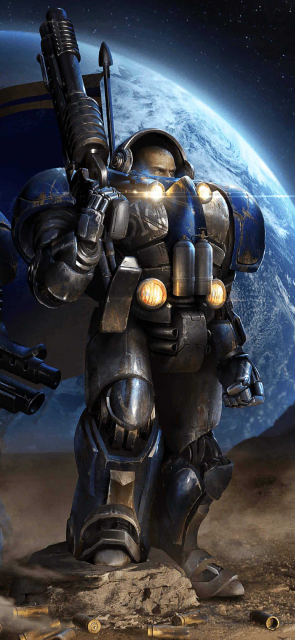 Fundal iPhone X StarCraft II Sol Fundal