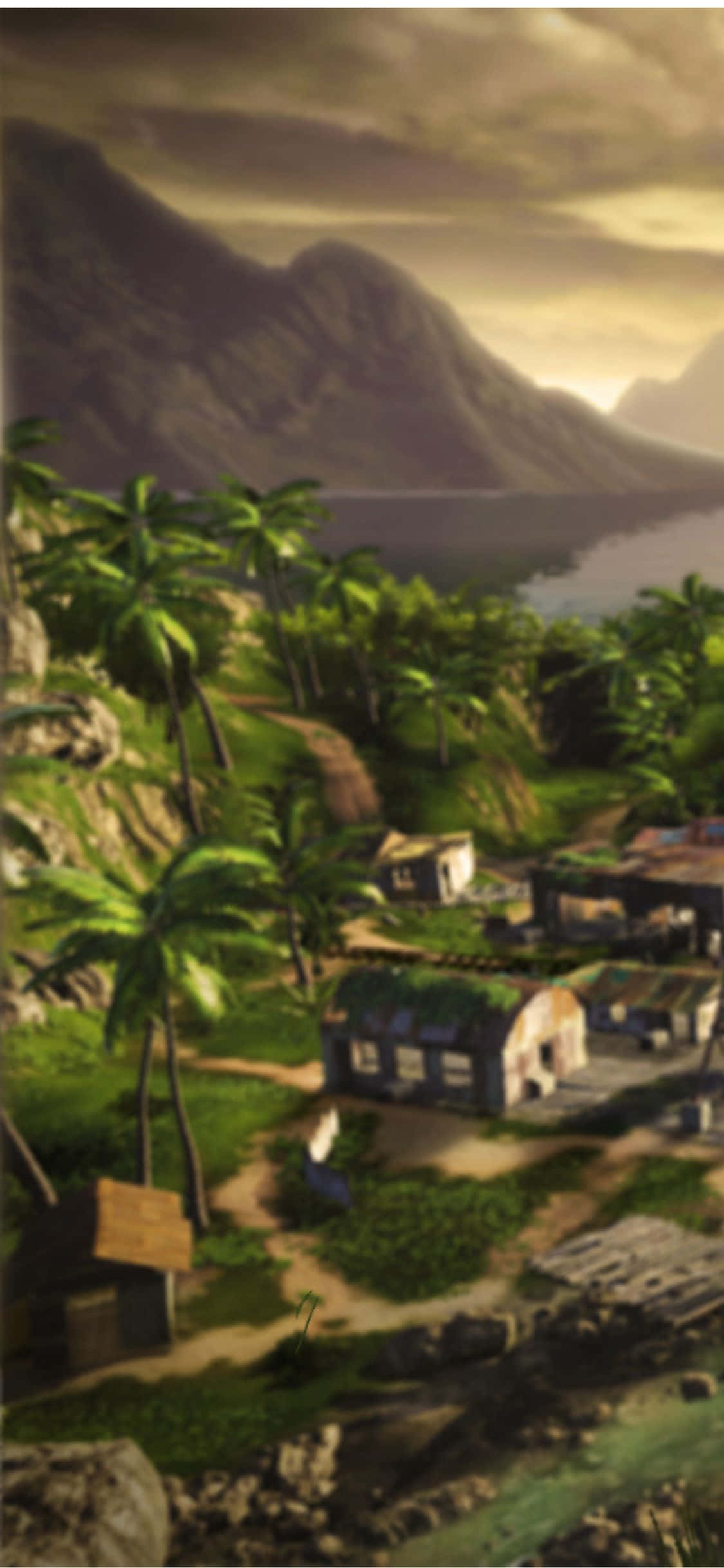 Fundal iPhone X Far Cry 3 Sat Fundal