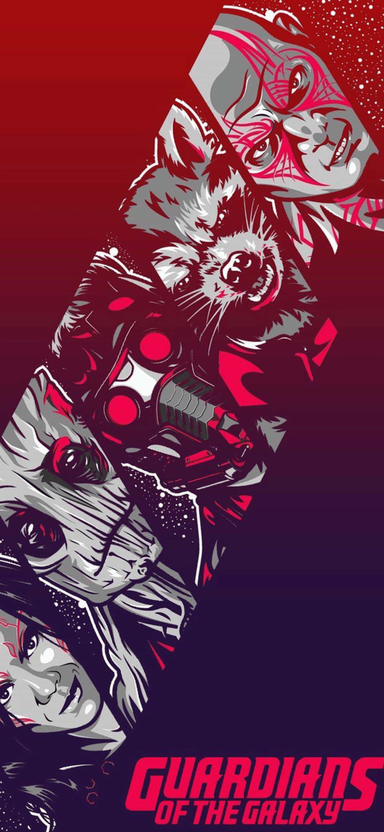Fundal iPhone XS Max Marvel Guardians Of The Galaxy Fundal