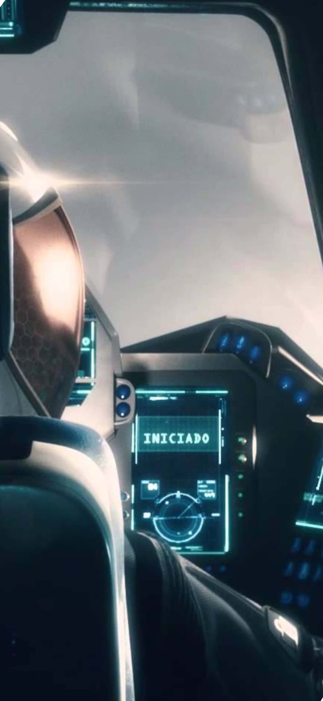 iPhone XS Civilization Beyond Earth Astronaut Nave Spațiale Fundal