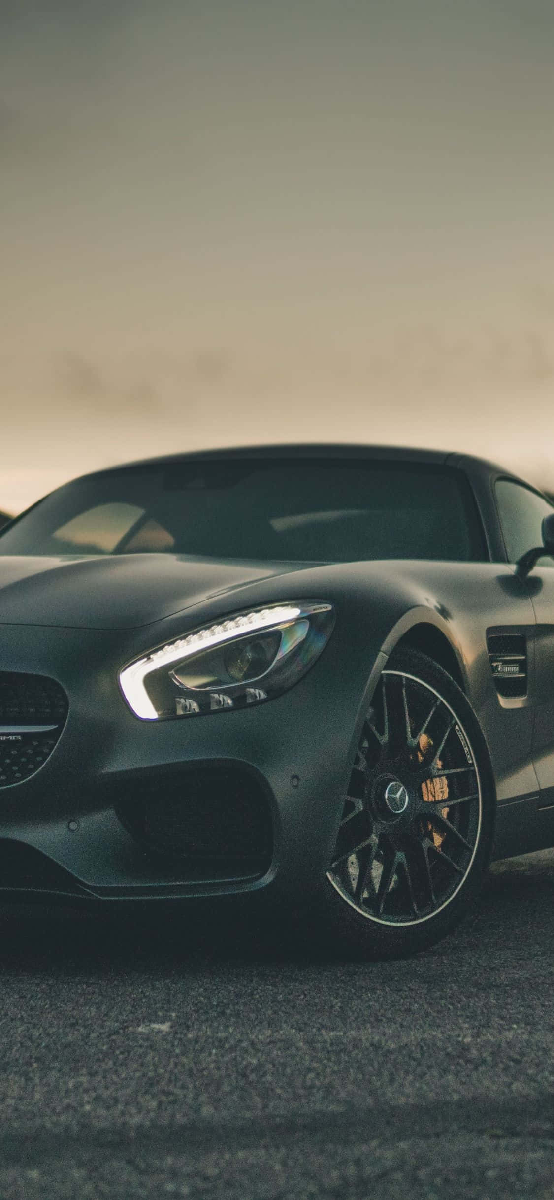 iPhone Xs Mercedes Amg Fundal Negru Mat Fundal