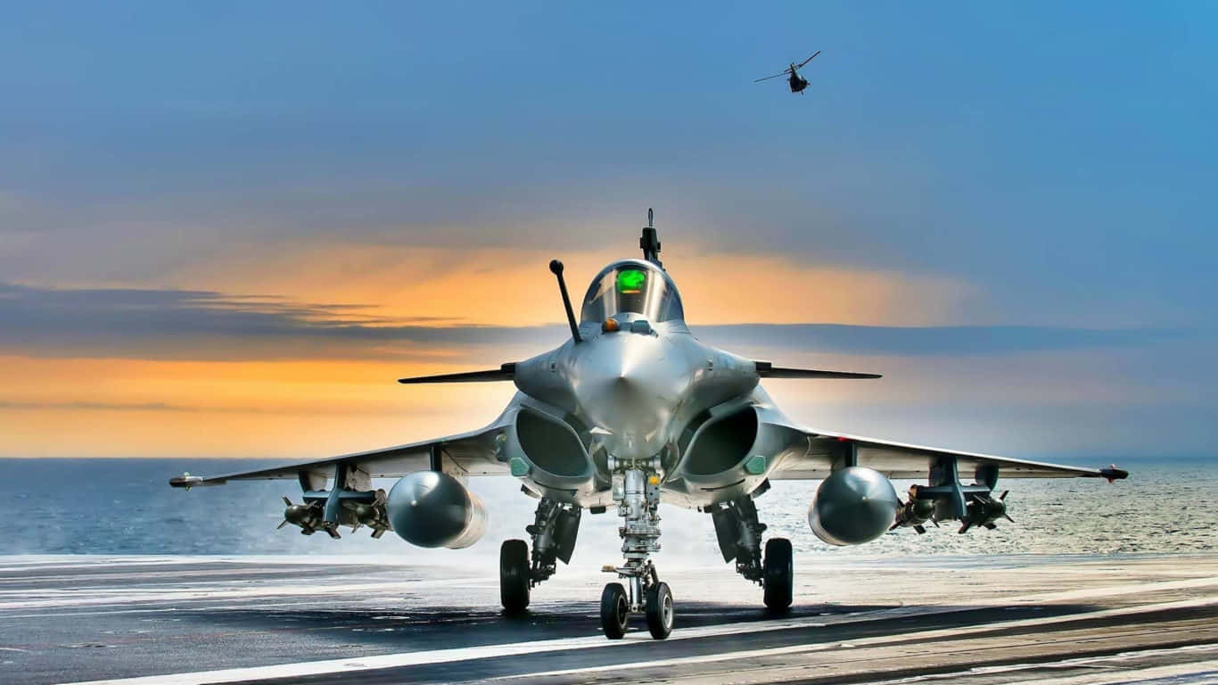 Fundal Jumbo Jets 1366x768 cu Dassault Rafale Fundal