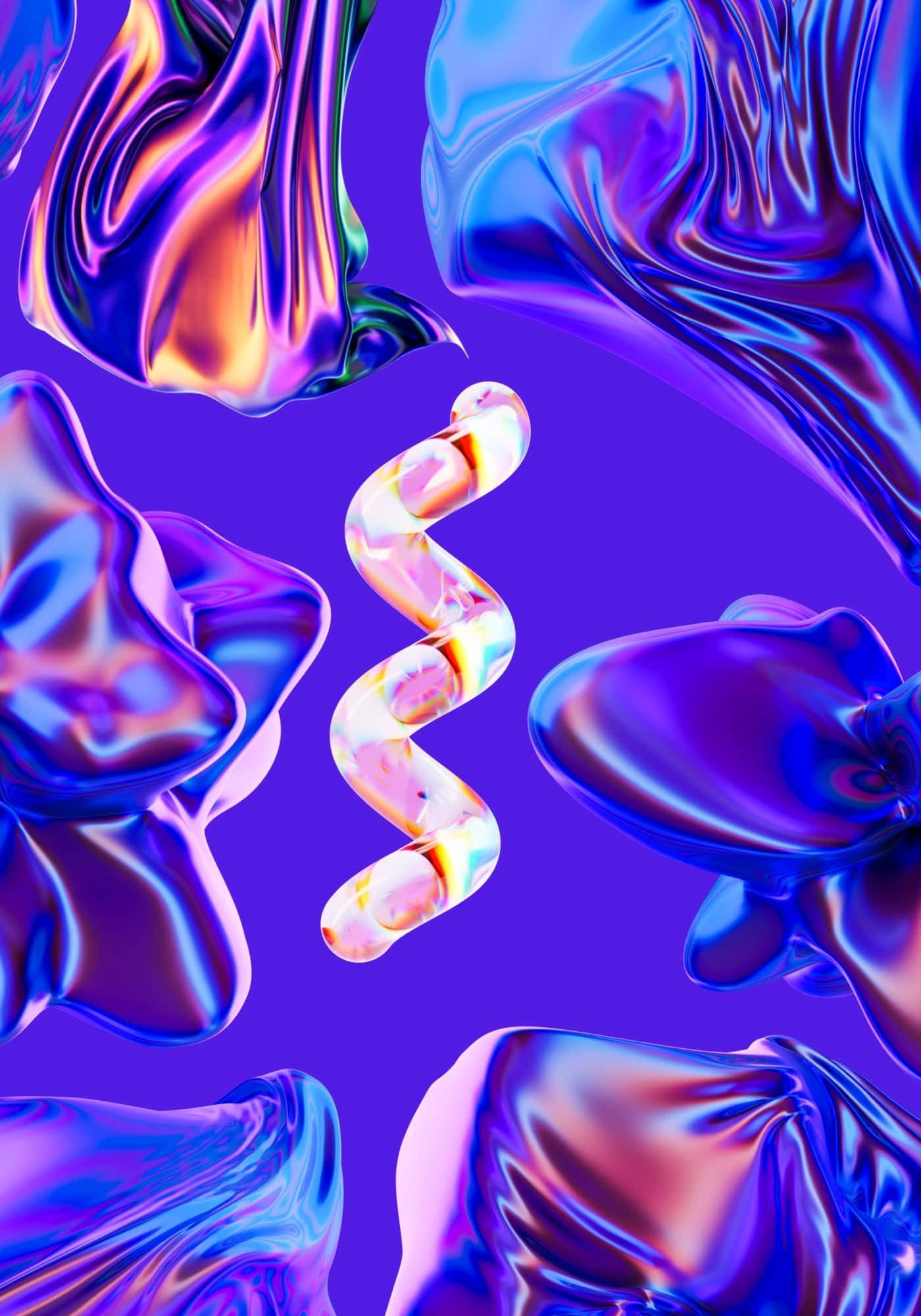 Fundal lichid violet 3D cool Fundal