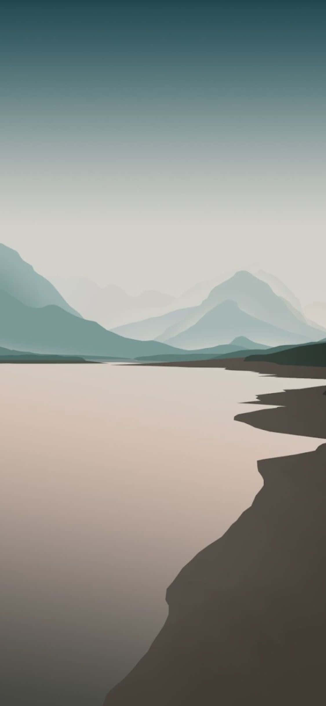 Fundal iPhone X Minimalist Elegant Fundal