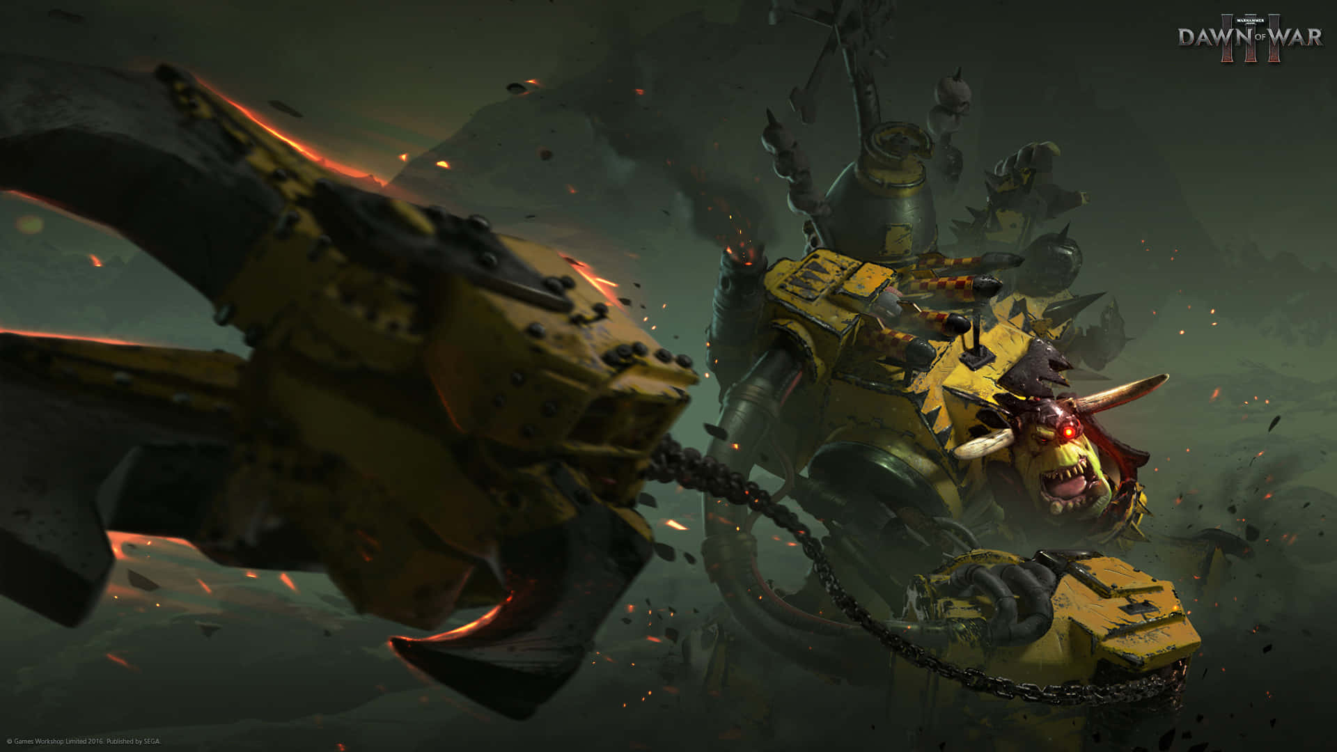 Fundal Ork Warlord Gorgutz Dawn Of War III Fundal