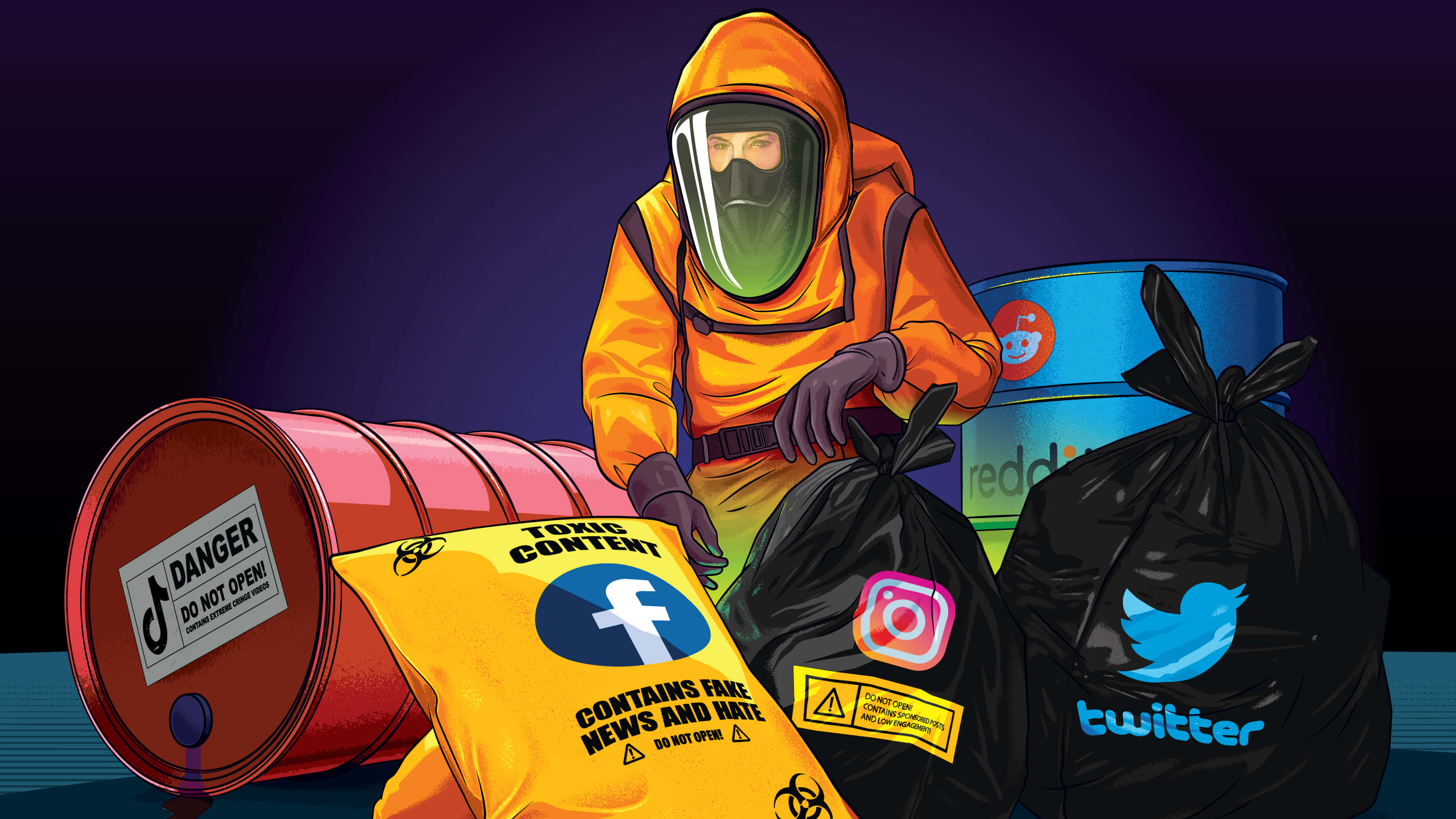 Fundal Poster Social Media 4K Peisaj Fundal