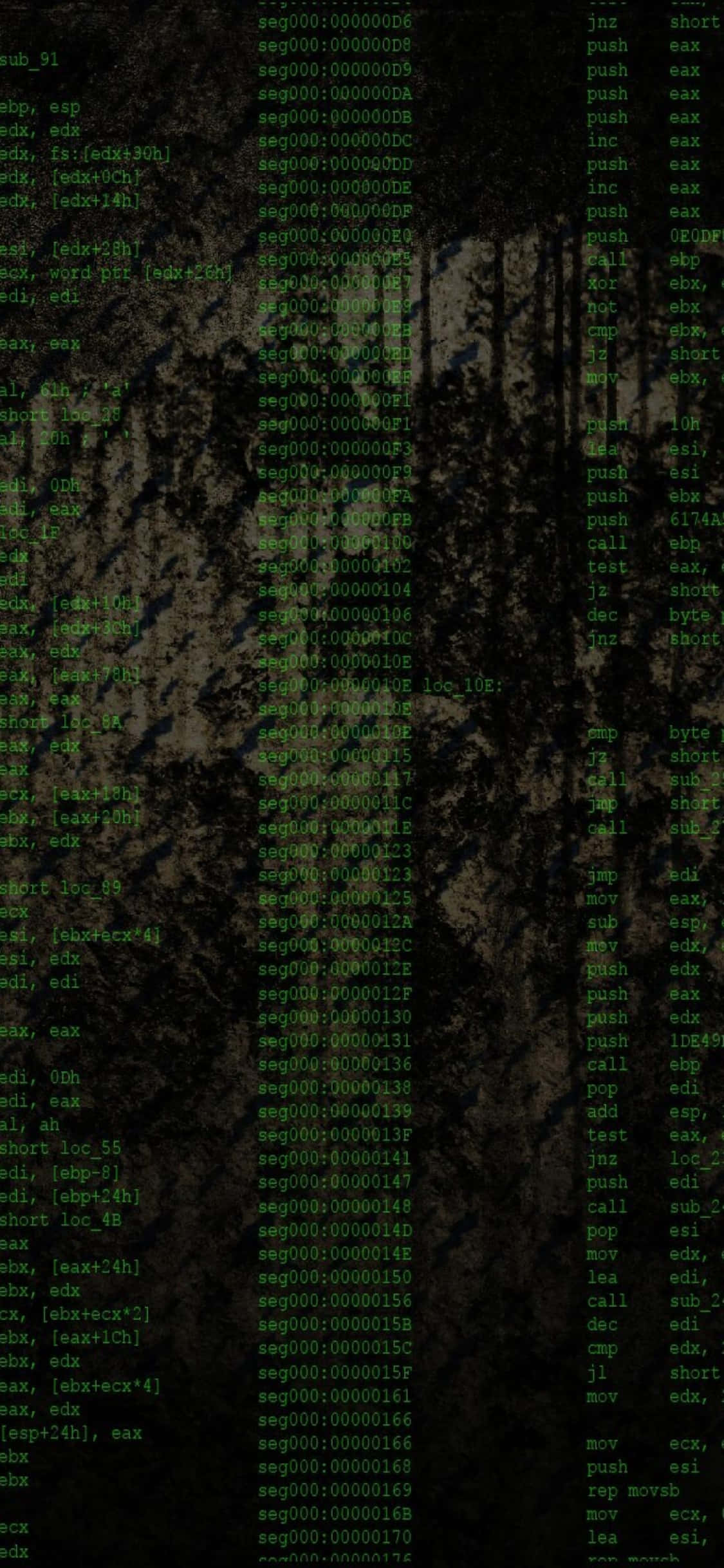 Fundal Programare iPhone Xs Cod Continuu Fundal