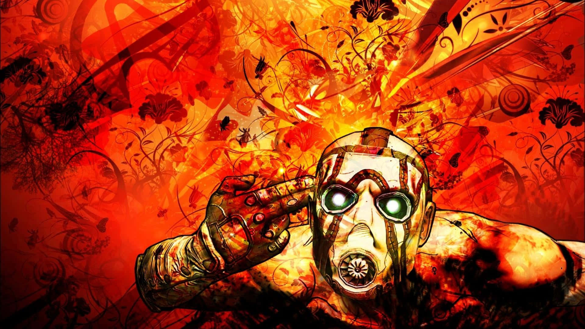 Fundal Roșu Borderlands 3 1920x1080 Fundal