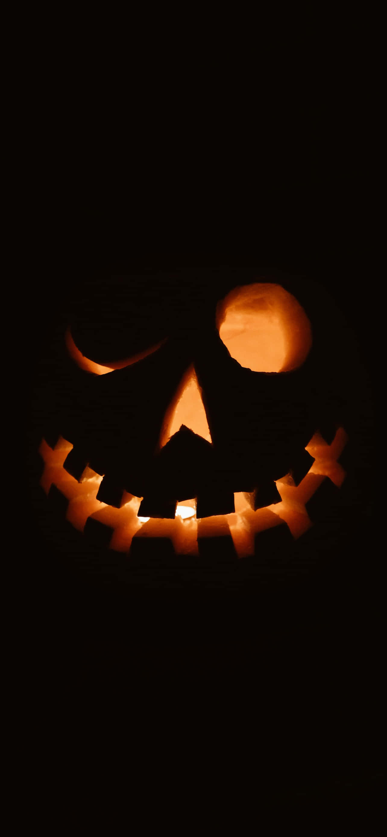 Fundal Simplu Întunecat iPhone Halloween Fundal