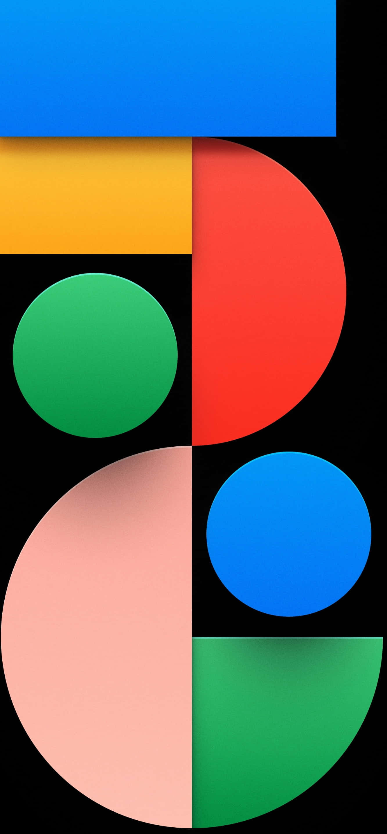 Wallpaper AMOLED impresionant pentru Pixel 3 Fundal