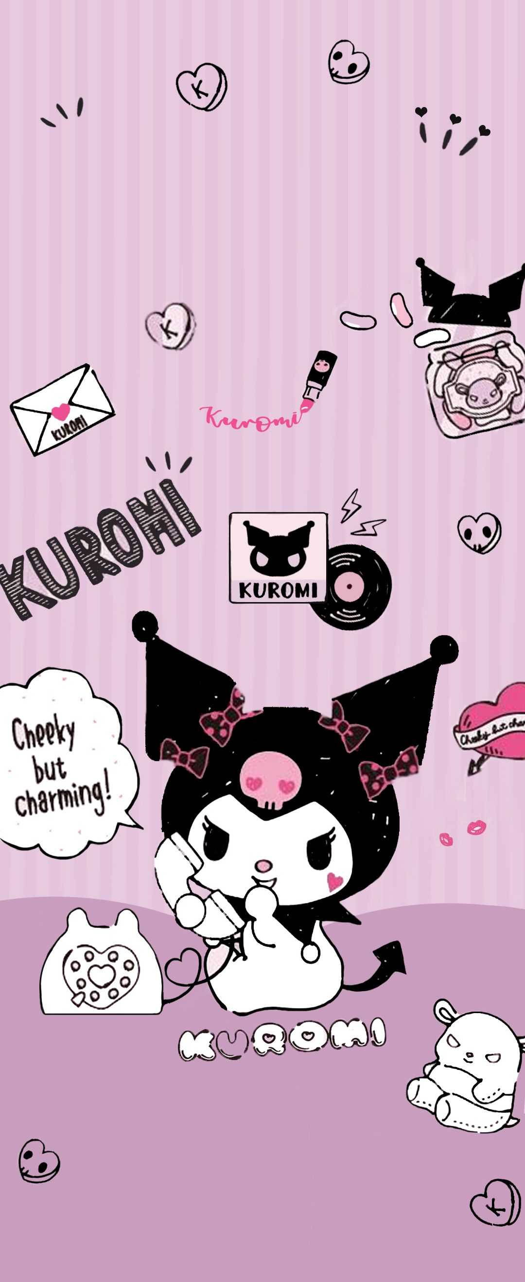 Fundal telefon My Melody Kuromi Fundal