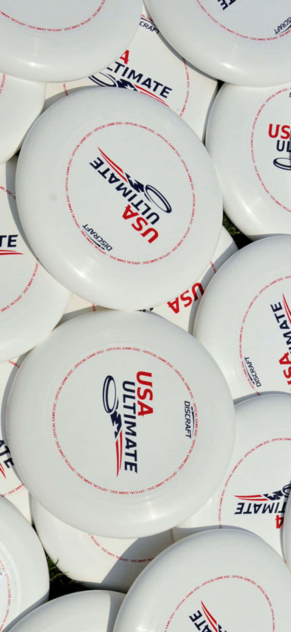 iPhone X Ultimate Frisbee Background USA Ultimate Fundal