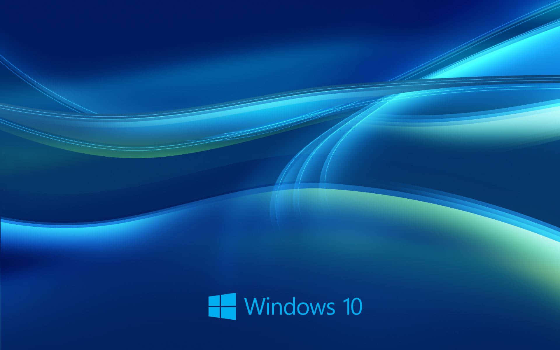 Fundal Valuri Albastre Windows 10 Fundal