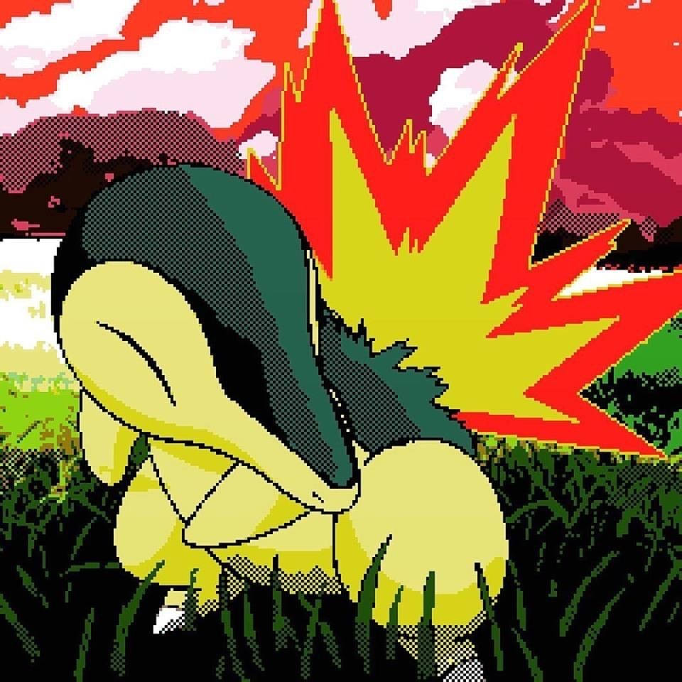 Furia Focului - Typhlosion își dezlănțuie puterea Fundal